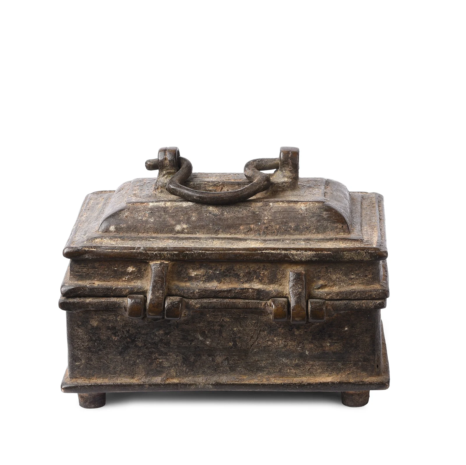 Brass Dhokra Money Box From Orissa - Early 19th Century - Image 5