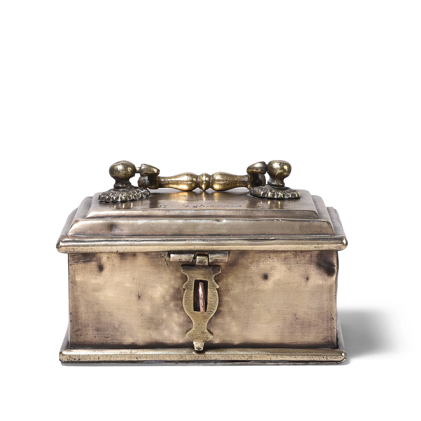 Brass Jewellery Box From Rajasthan - Early 20th Century - Image 2