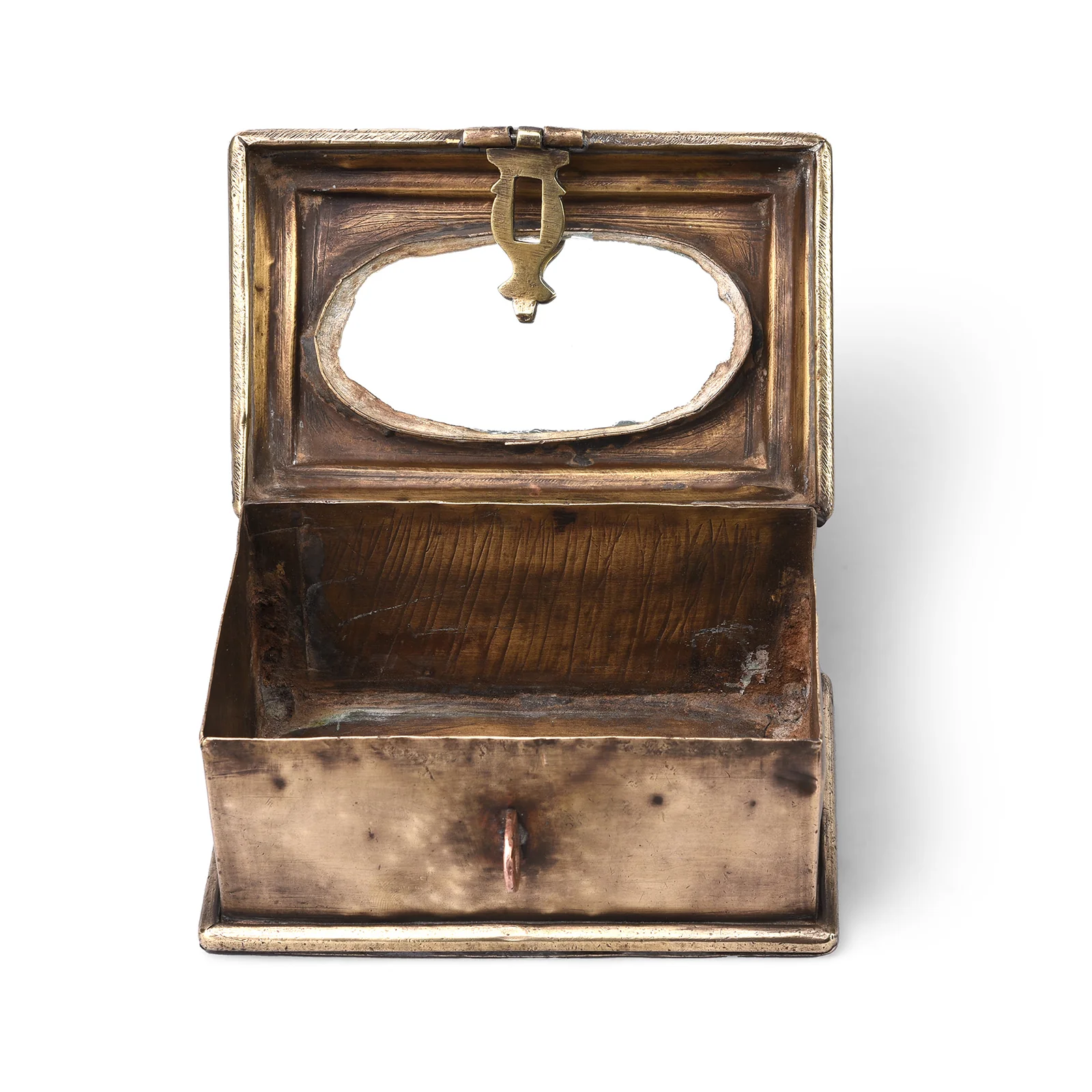 Brass Jewellery Box From Rajasthan - Early 20th Century - Image 3