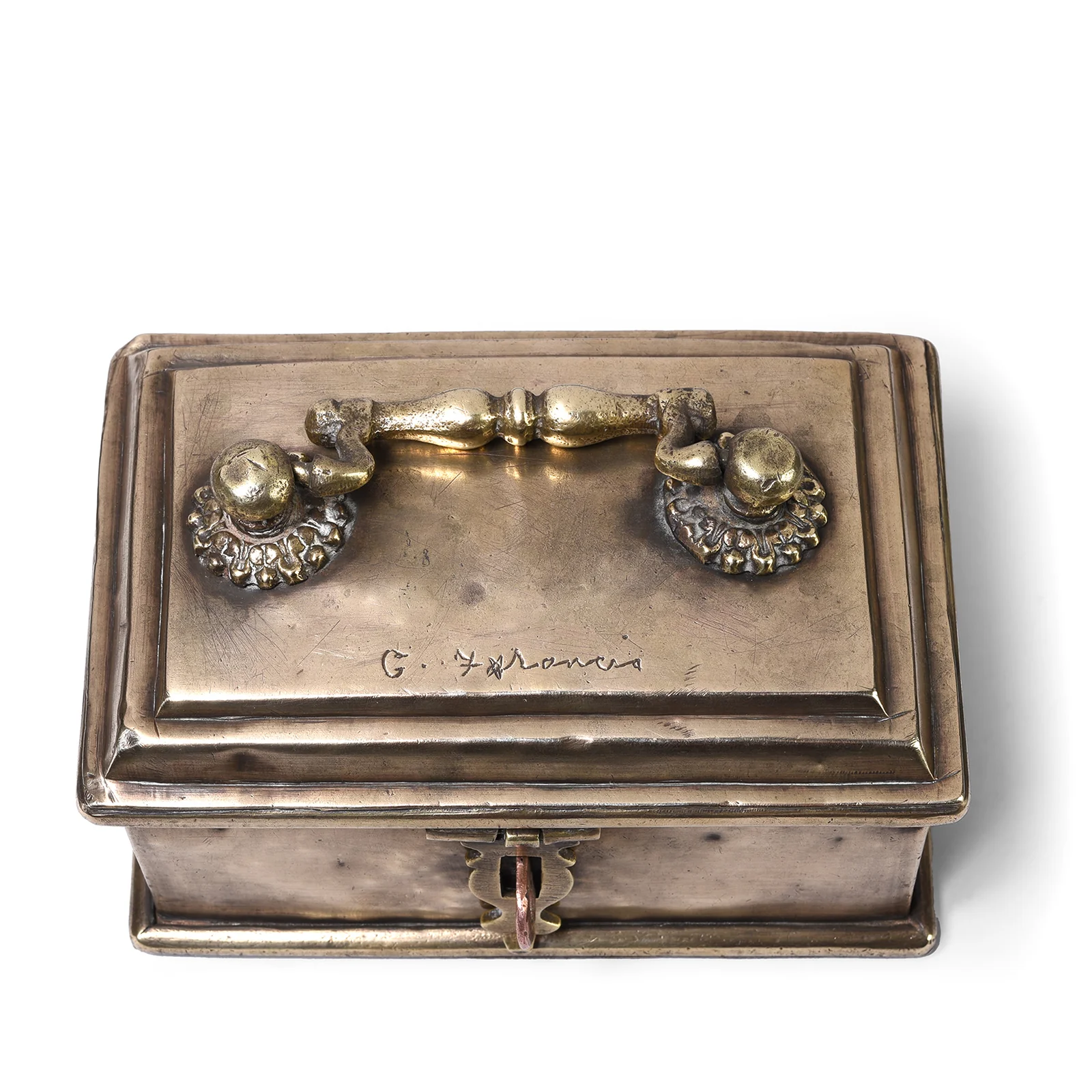 Brass Jewellery Box From Rajasthan - Early 20th Century - Image 4