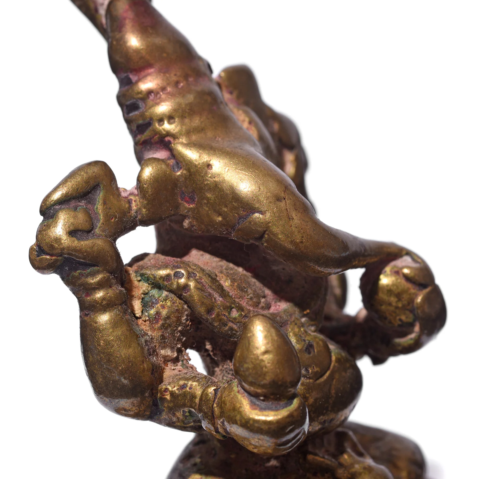 Bronze Ganesha Statue from Deccan - 18th Century - Image 2