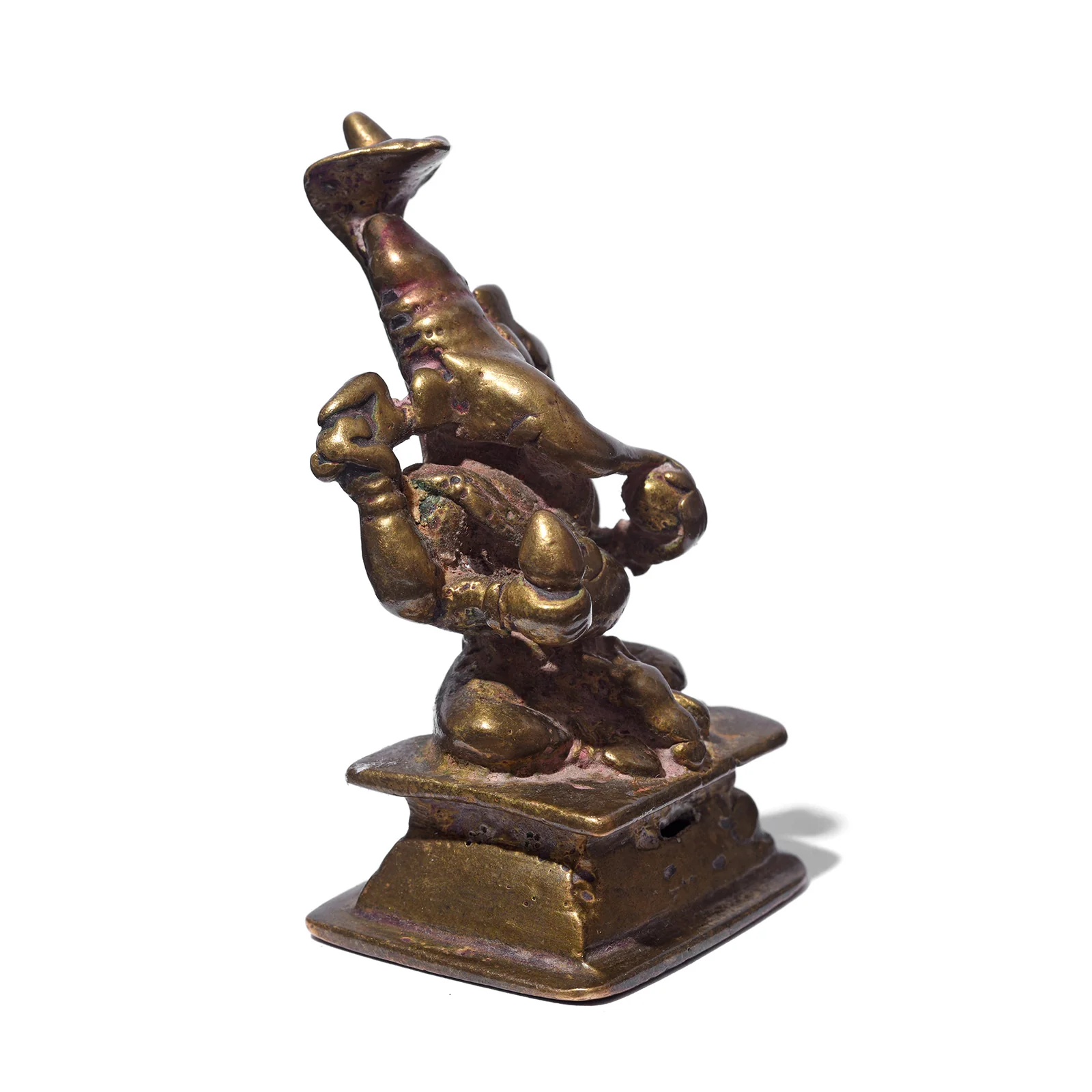 Bronze Ganesha Statue from Deccan - 18th Century - Image 3