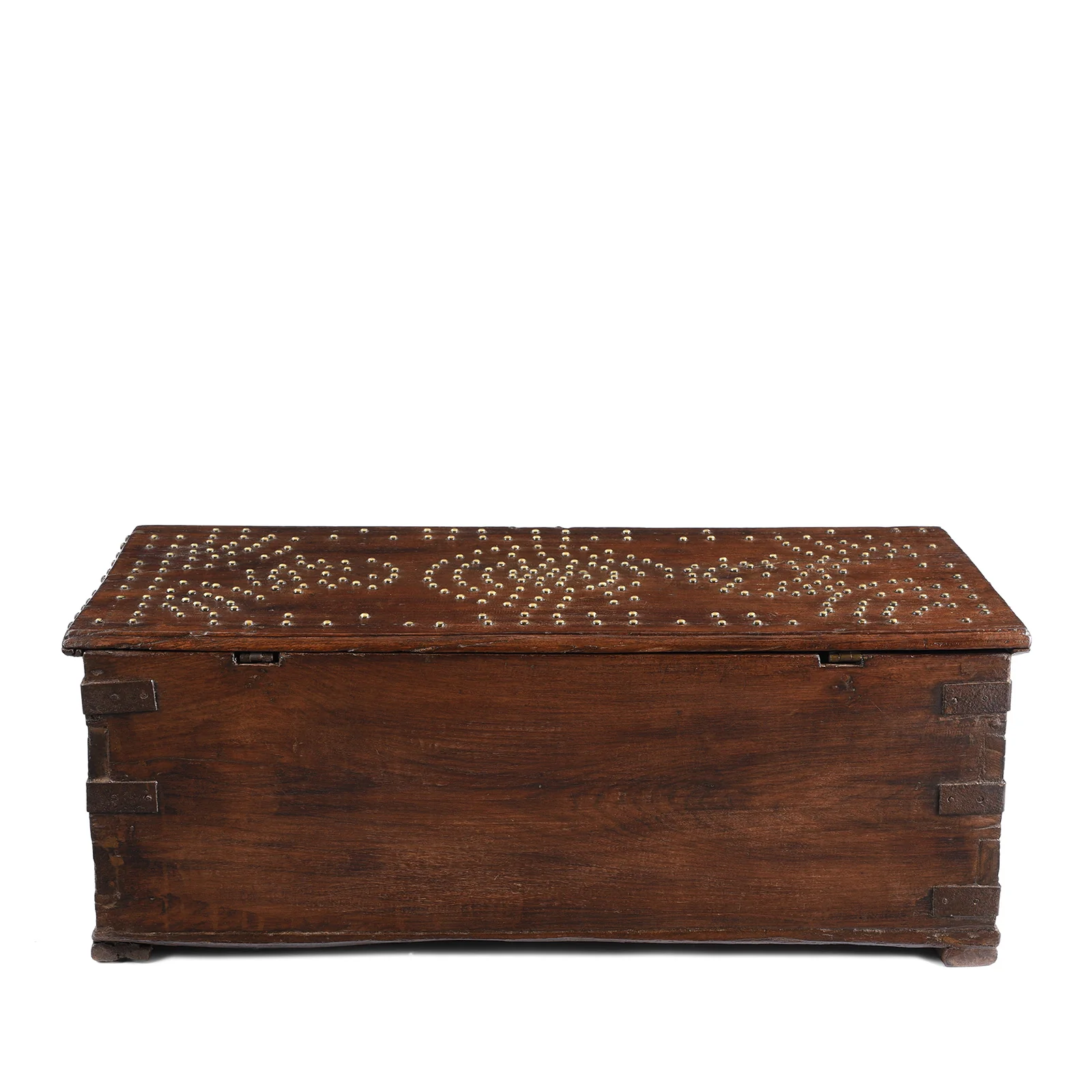 Studded Shisham Zanzibar Chest - 19th Century - Image 10