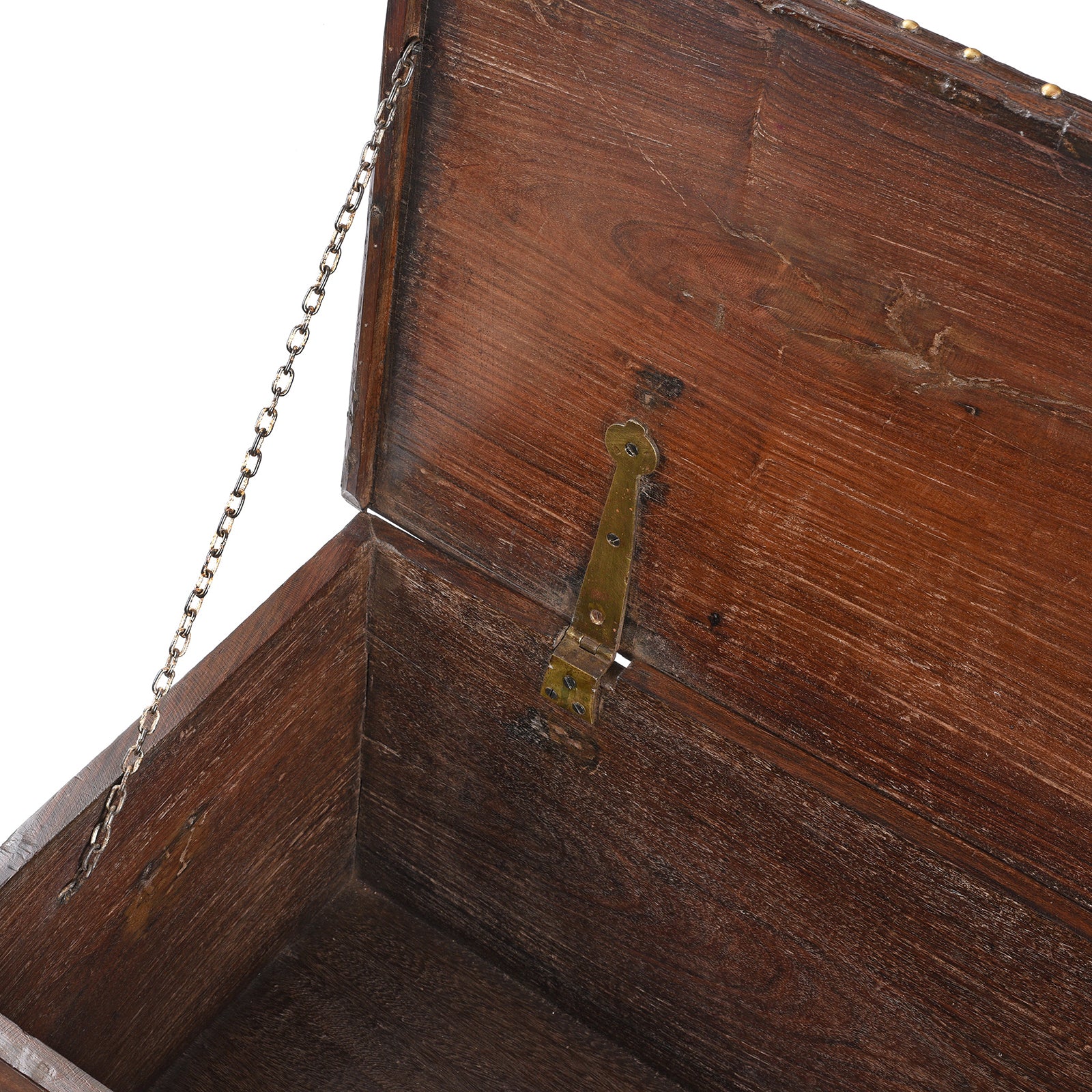 Studded Shisham Zanzibar Chest - 19th Century - Image 7