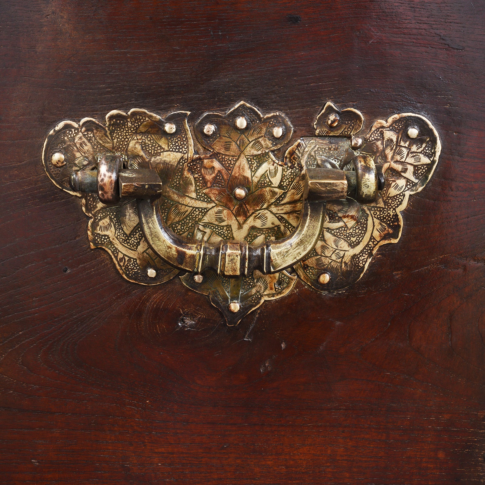 Brass Studded Zanzibar Chest From Surat  - Early 19th Century - Image 14