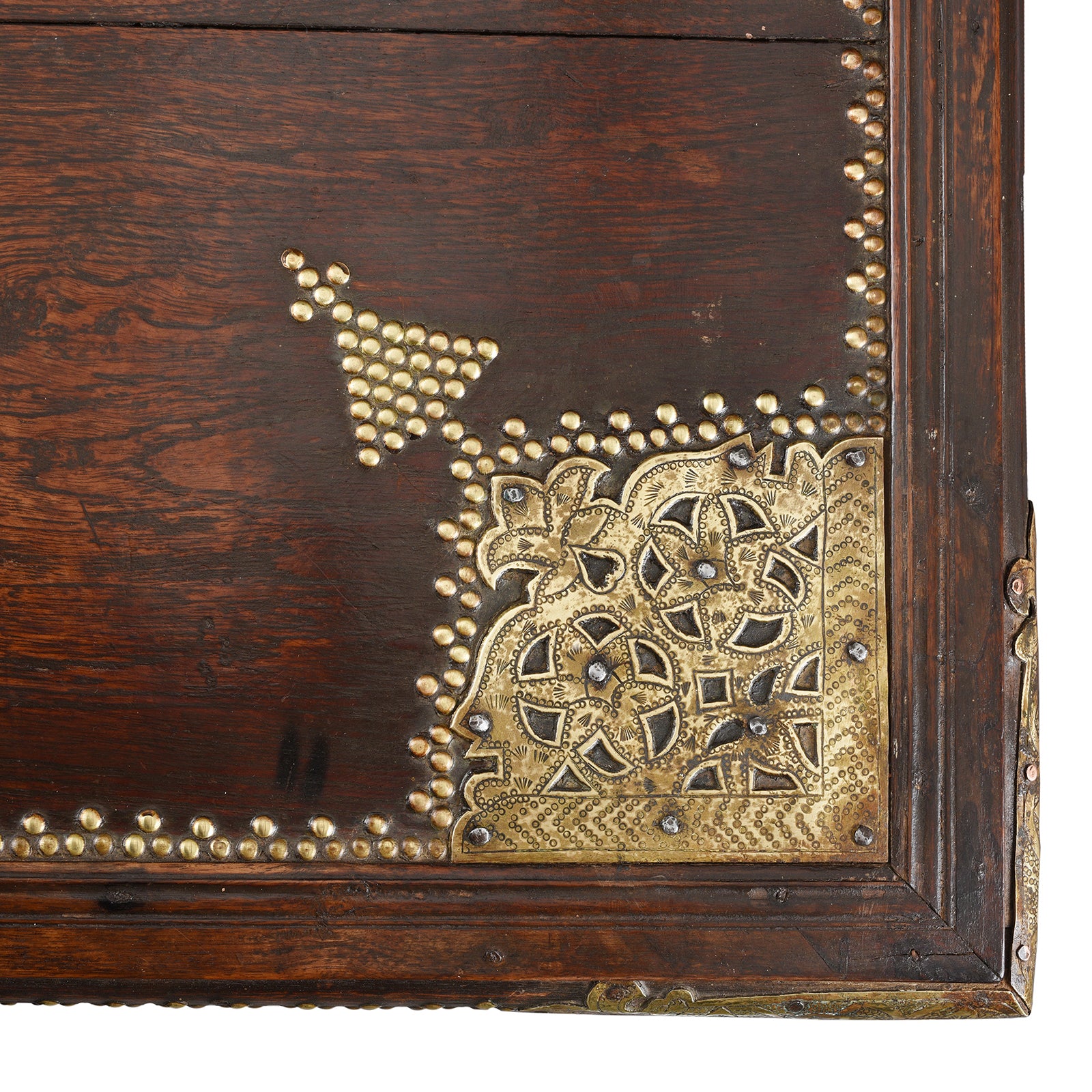 Brass Studded Zanzibar Chest From Surat  - Early 19th Century - Image 15