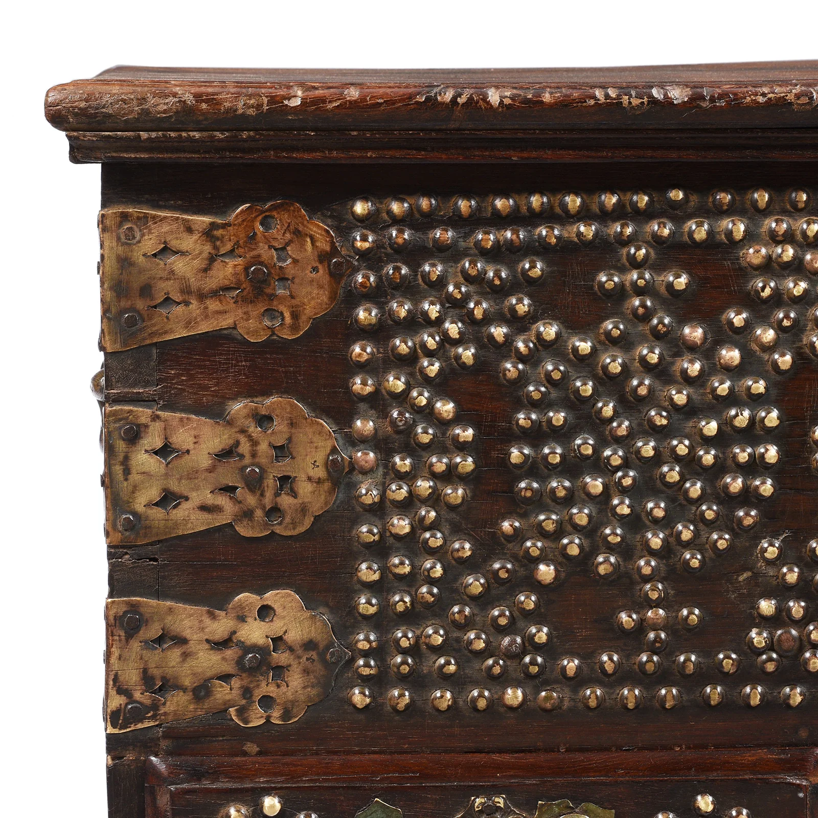 Rosewood Brass Studded 'Zanzibar' Chest - 19th Century - Image 2