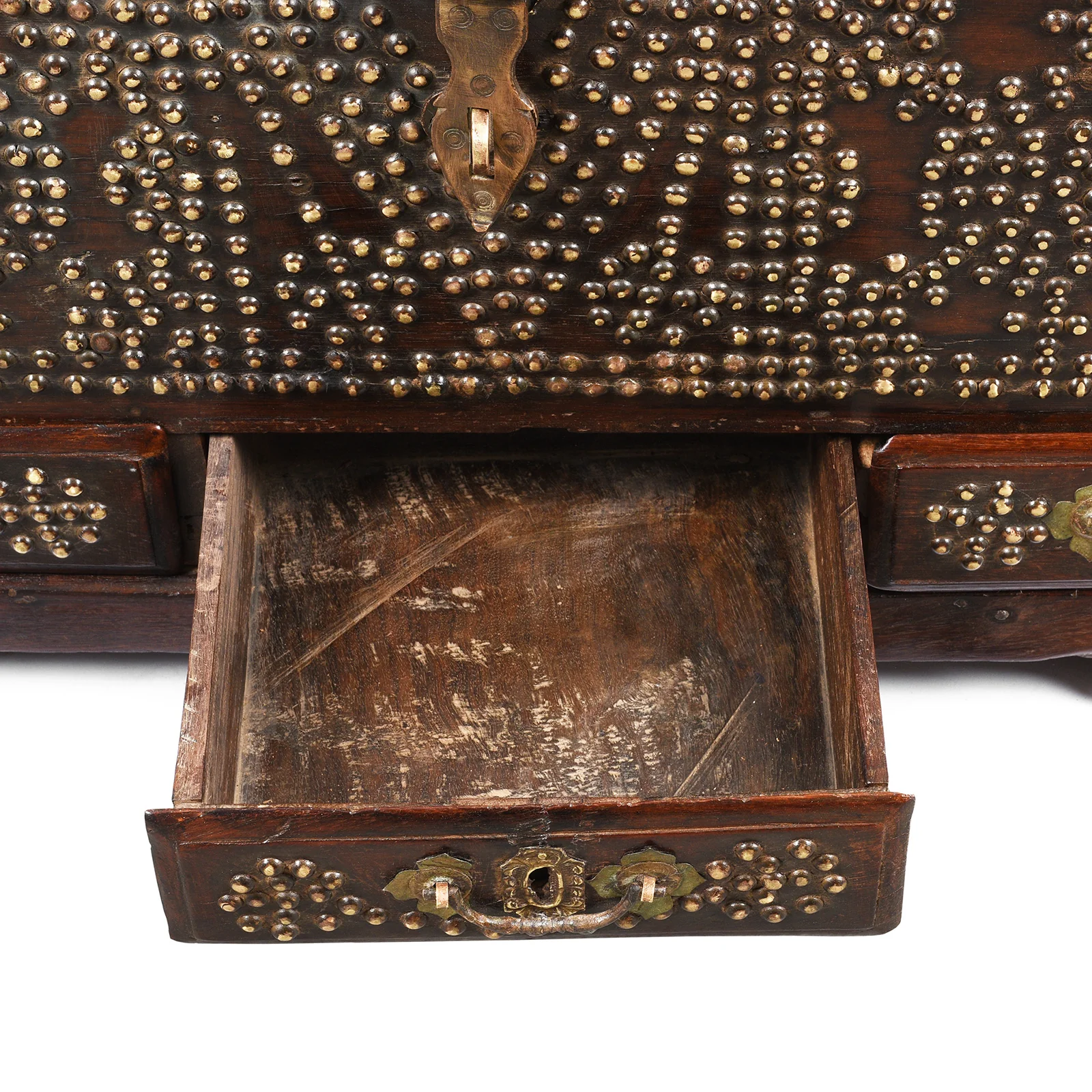 Rosewood Brass Studded 'Zanzibar' Chest - 19th Century - Image 6