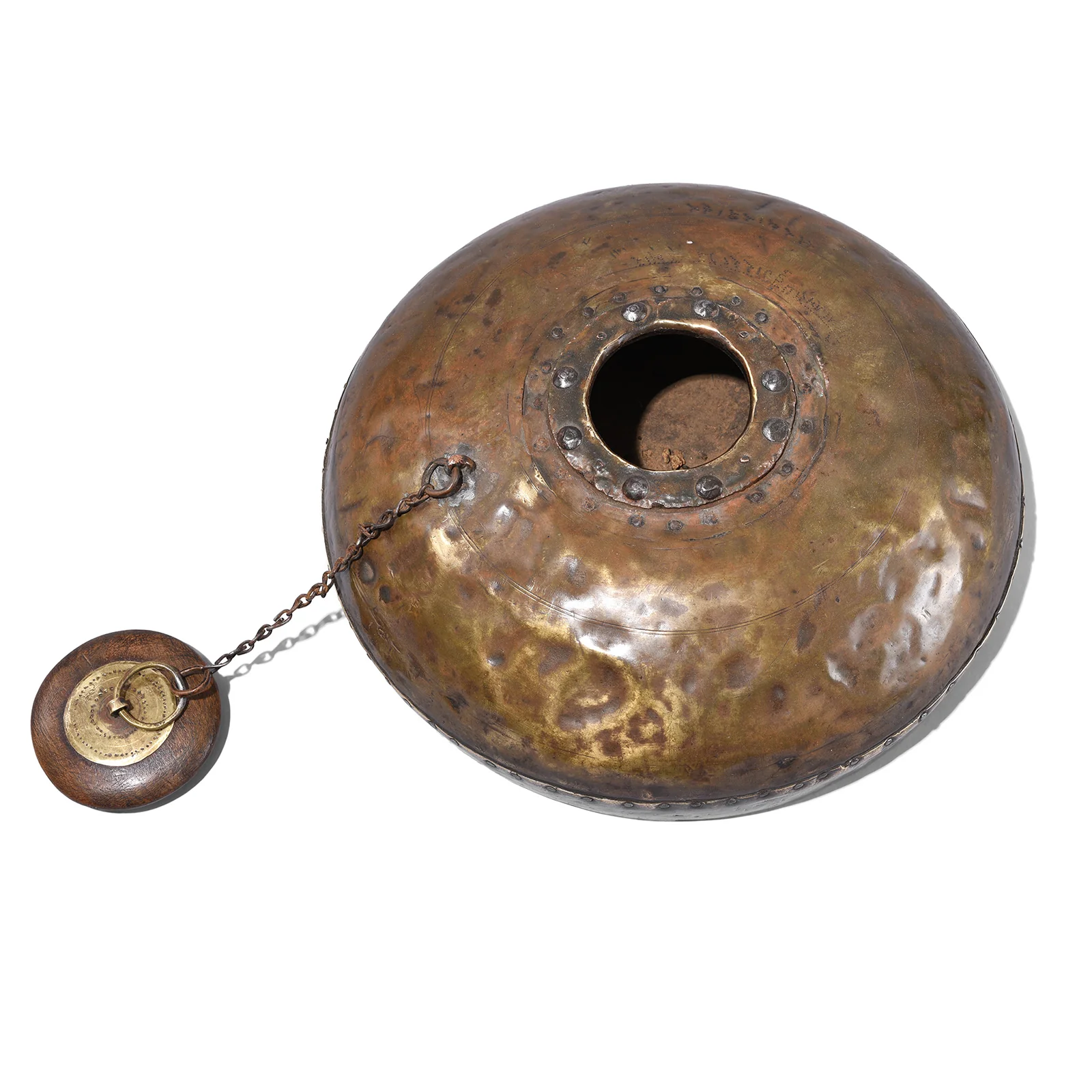 Brass & Teak Indian Tobacco Box - 19th Century - Image 2