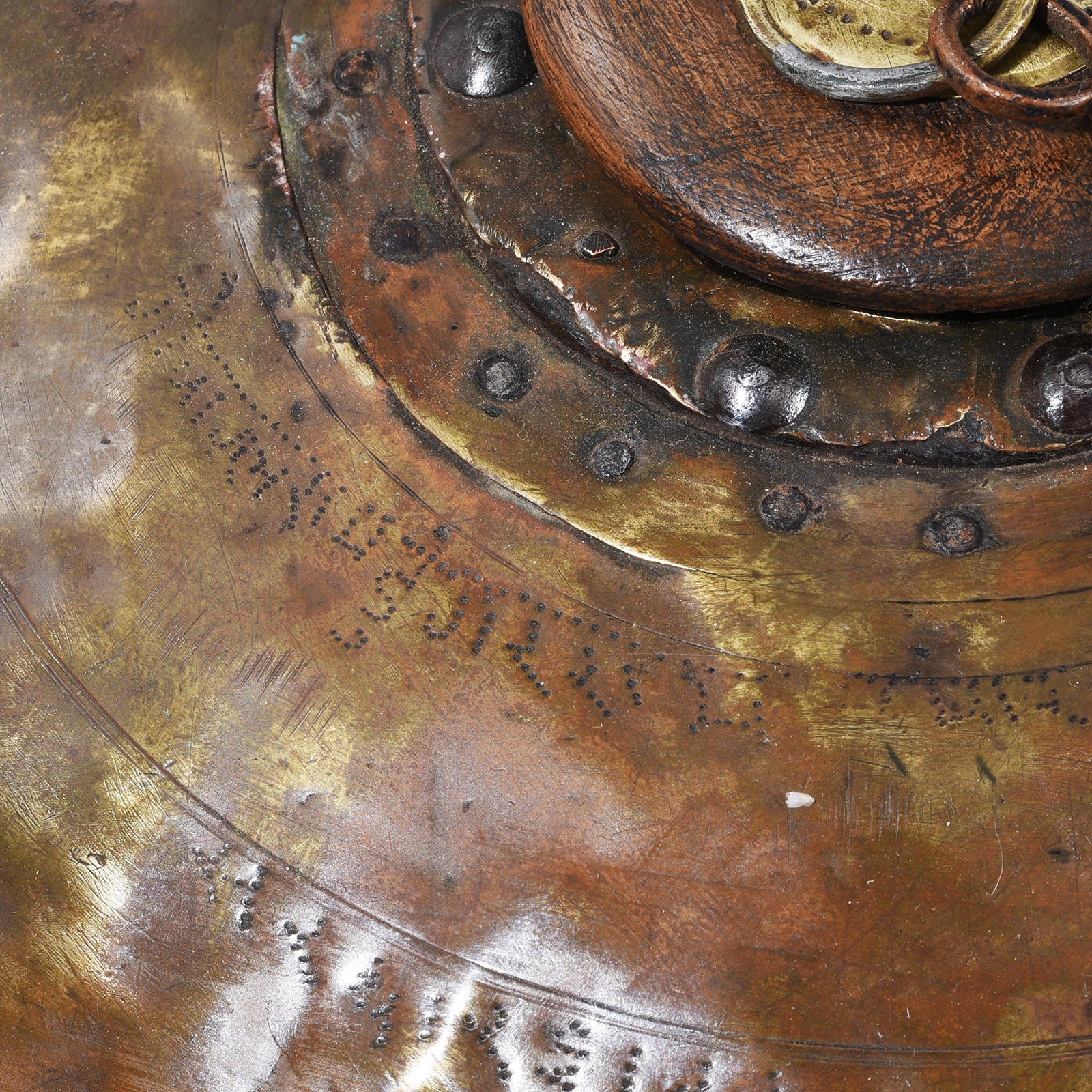 Brass & Teak Indian Tobacco Box - 19th Century - Image 3