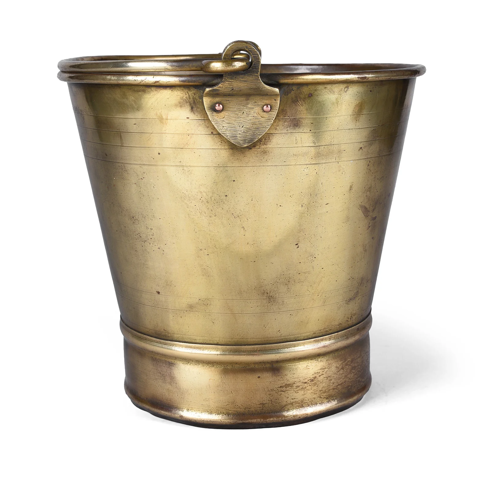 Brass Temple Bucket From Rajasthan - 1930's - Image 2
