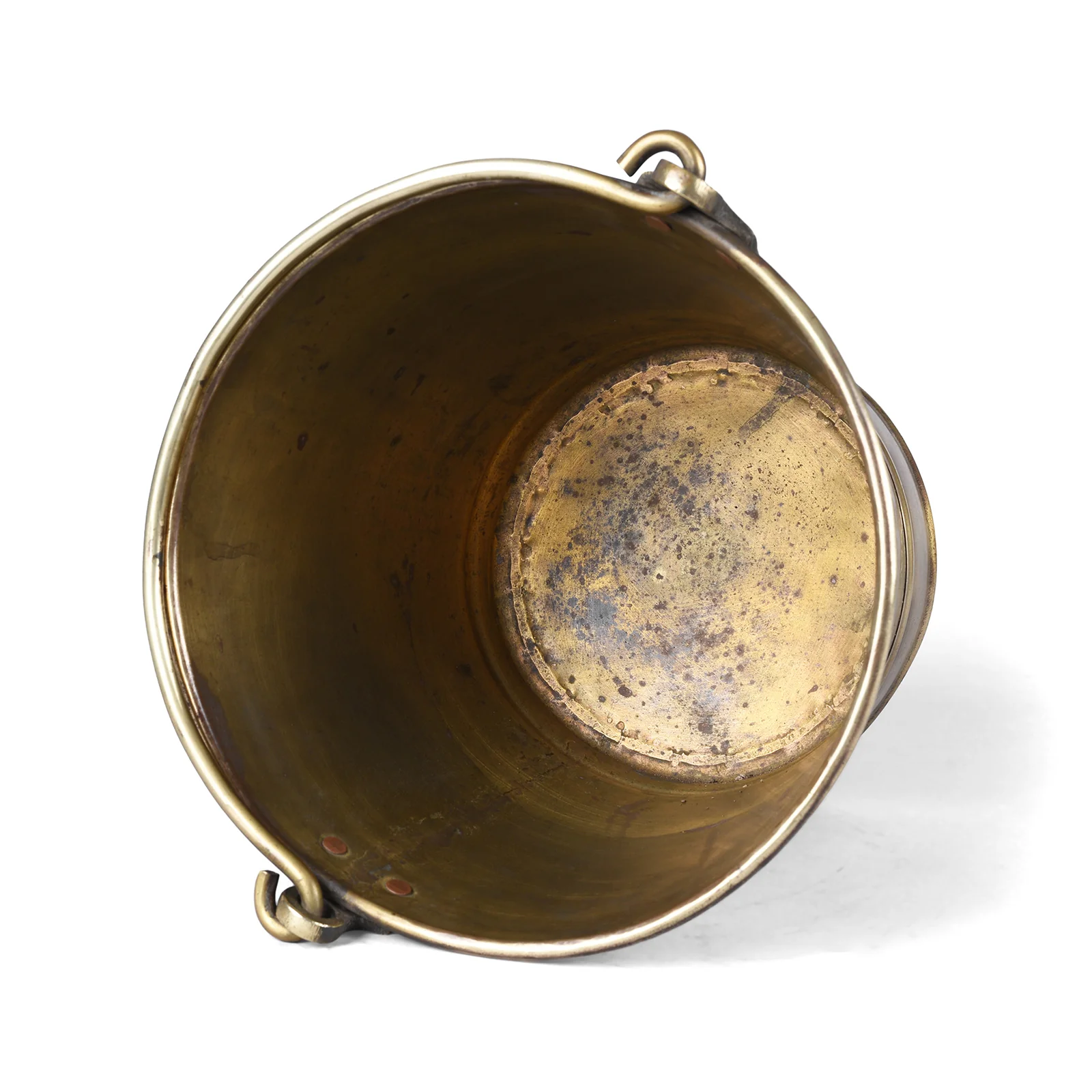 Brass Temple Bucket From Rajasthan - 1930's - Image 4