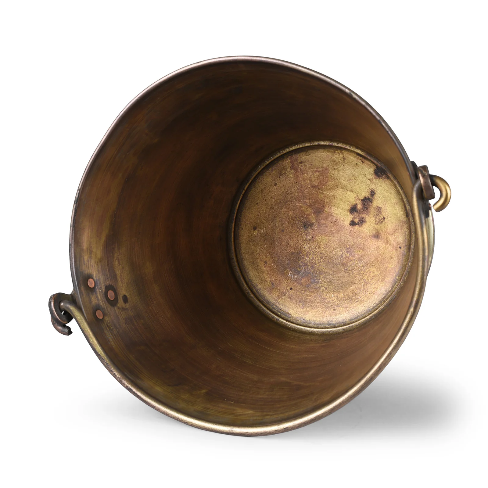 Brass Temple Bucket - Ca 1930 - Image 3