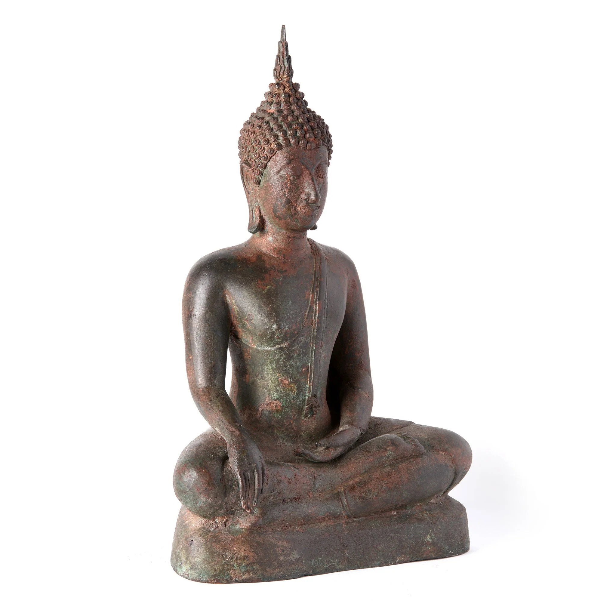 Bronze Buddha From Thailand - 75 - 100 years old - Image 2