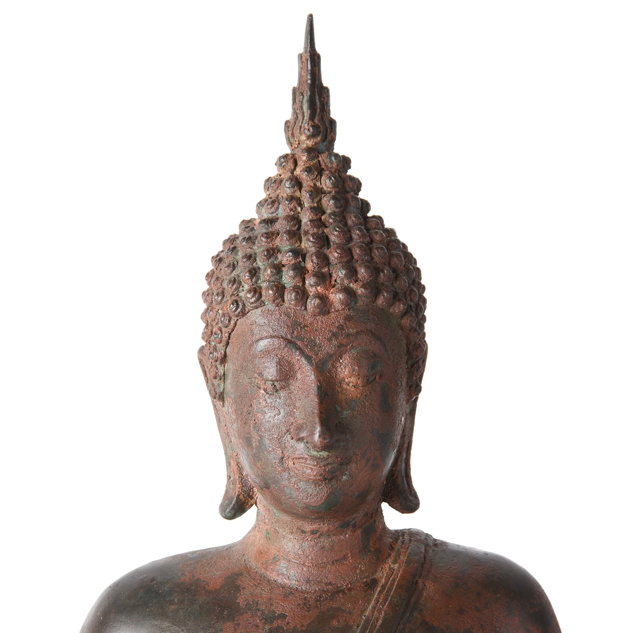 Bronze Buddha From Thailand - 75 - 100 years old - Image 3