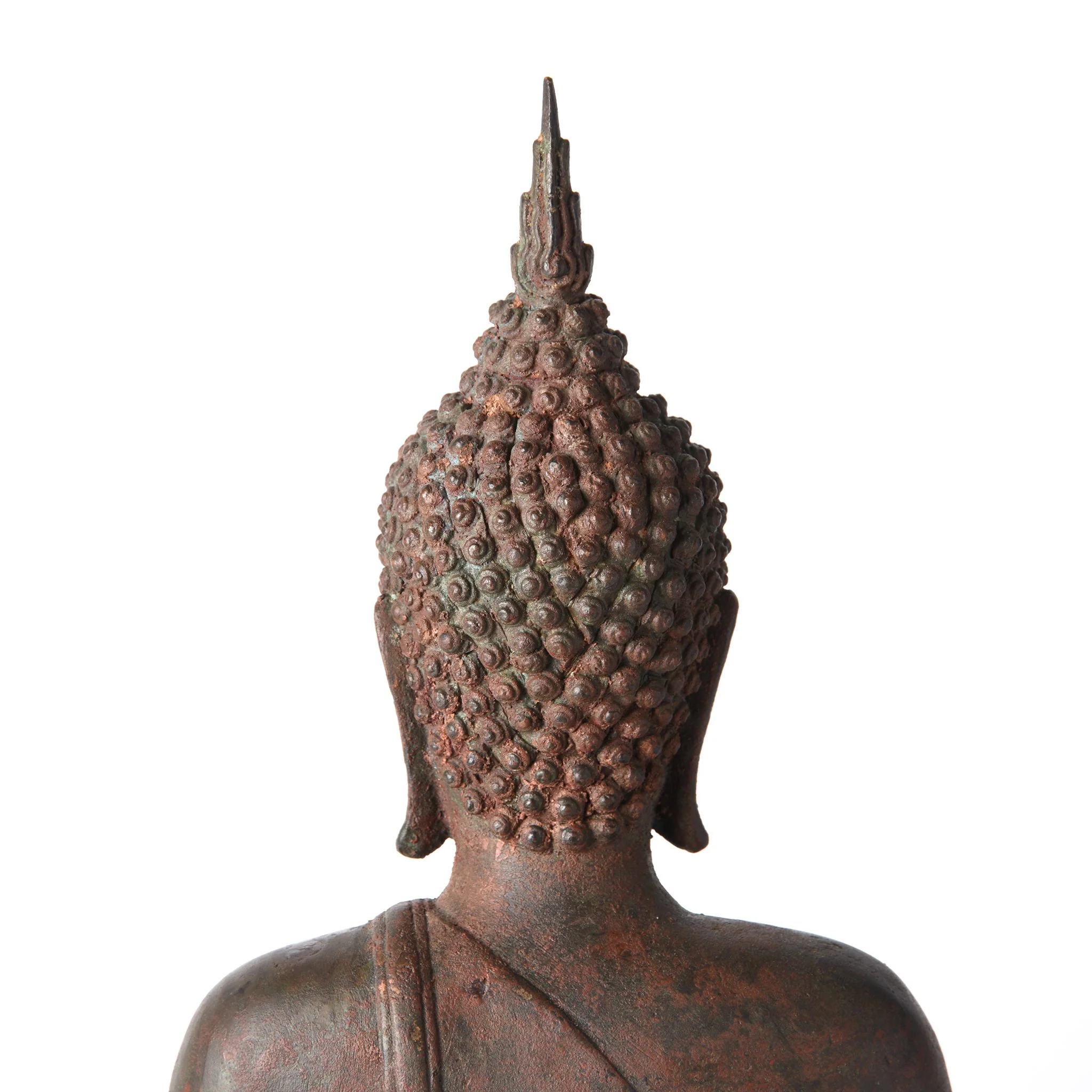 Bronze Buddha From Thailand - 75 - 100 years old - Image 6