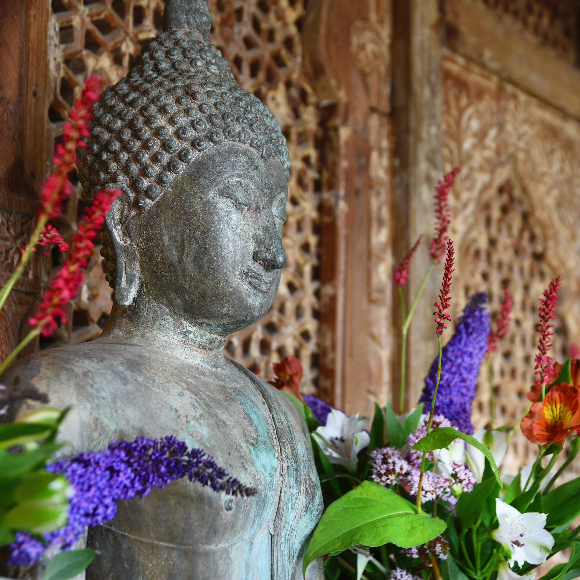 Bronze Seated Buddha From Thailand - Ca 90 Yrs old - Image 4