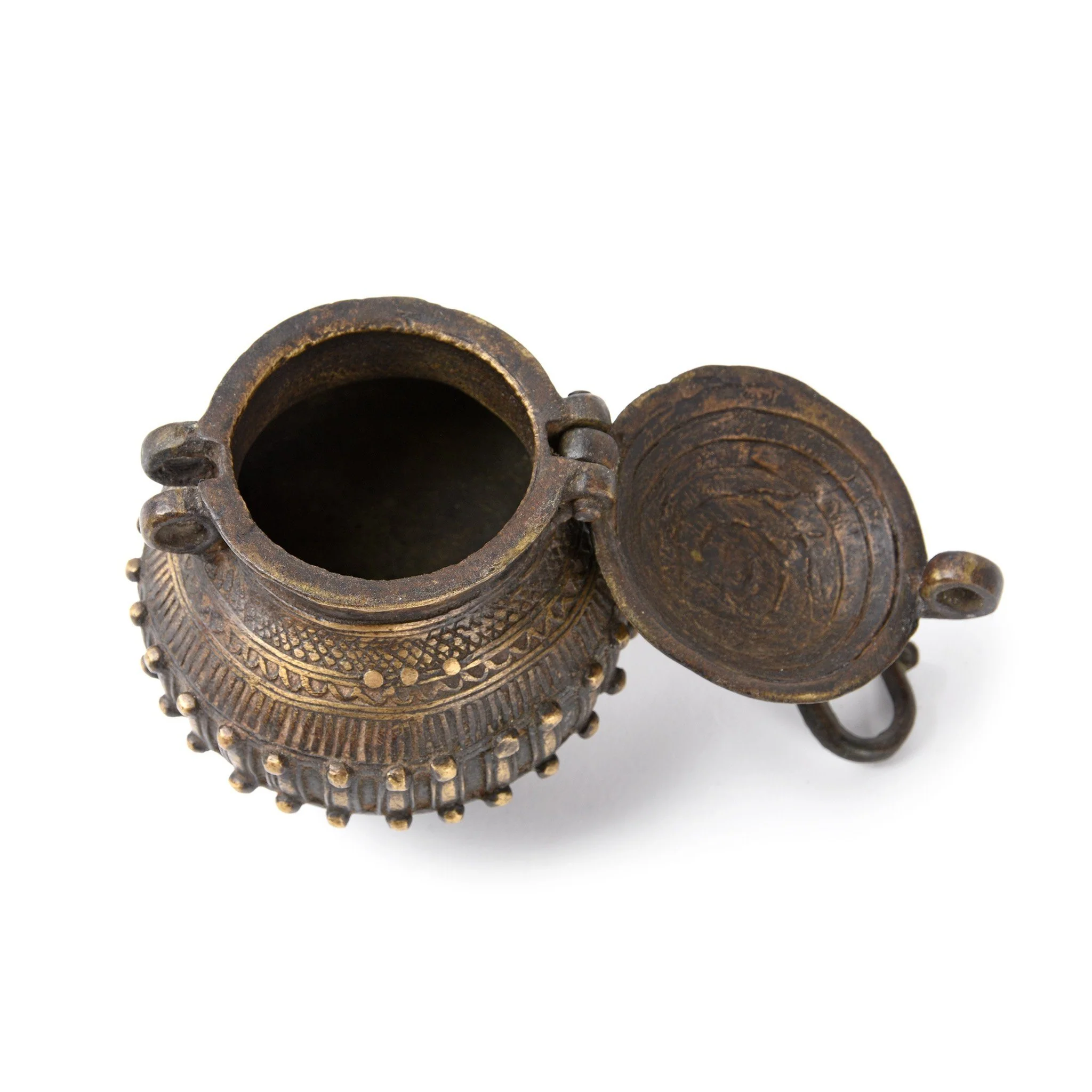 Bronze Dhokra Work  Money Box - 19thC - Image 3