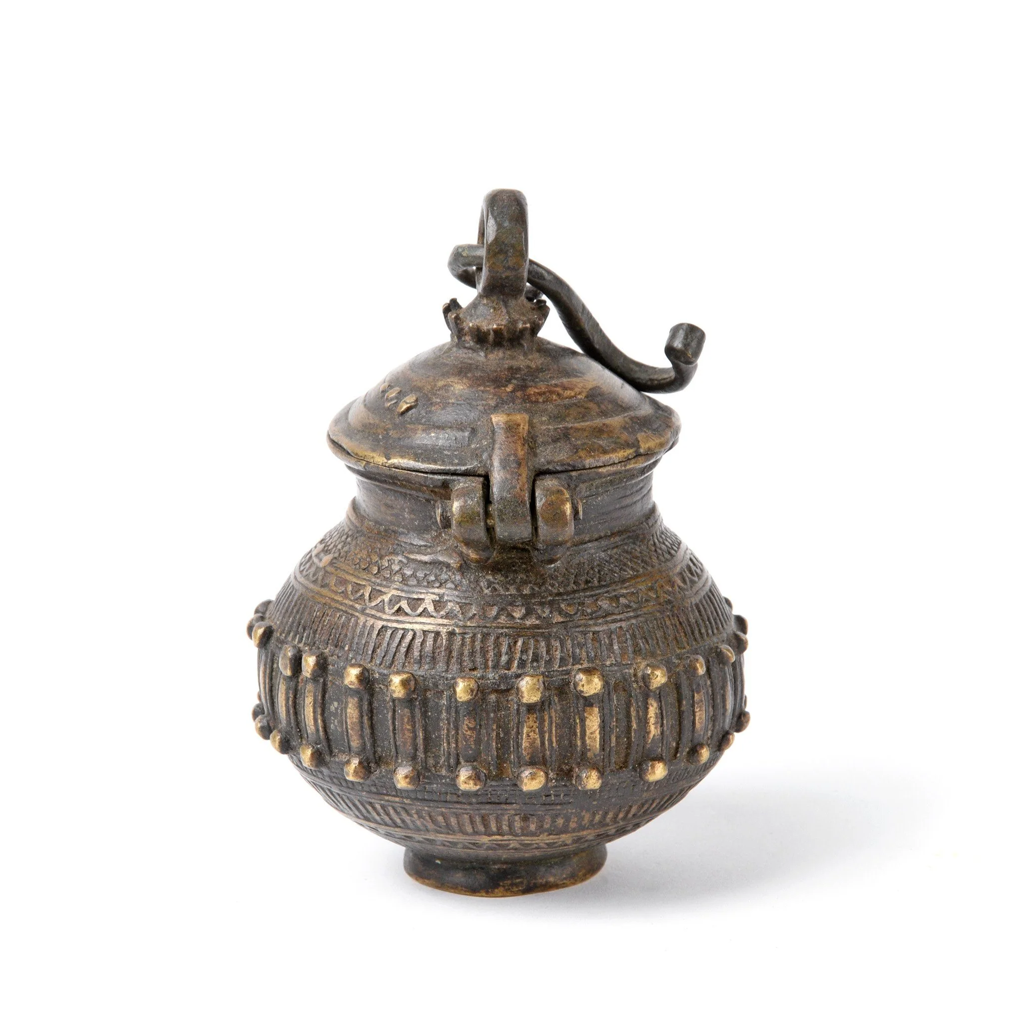 Bronze Dhokra Work  Money Box - 19thC - Image 4