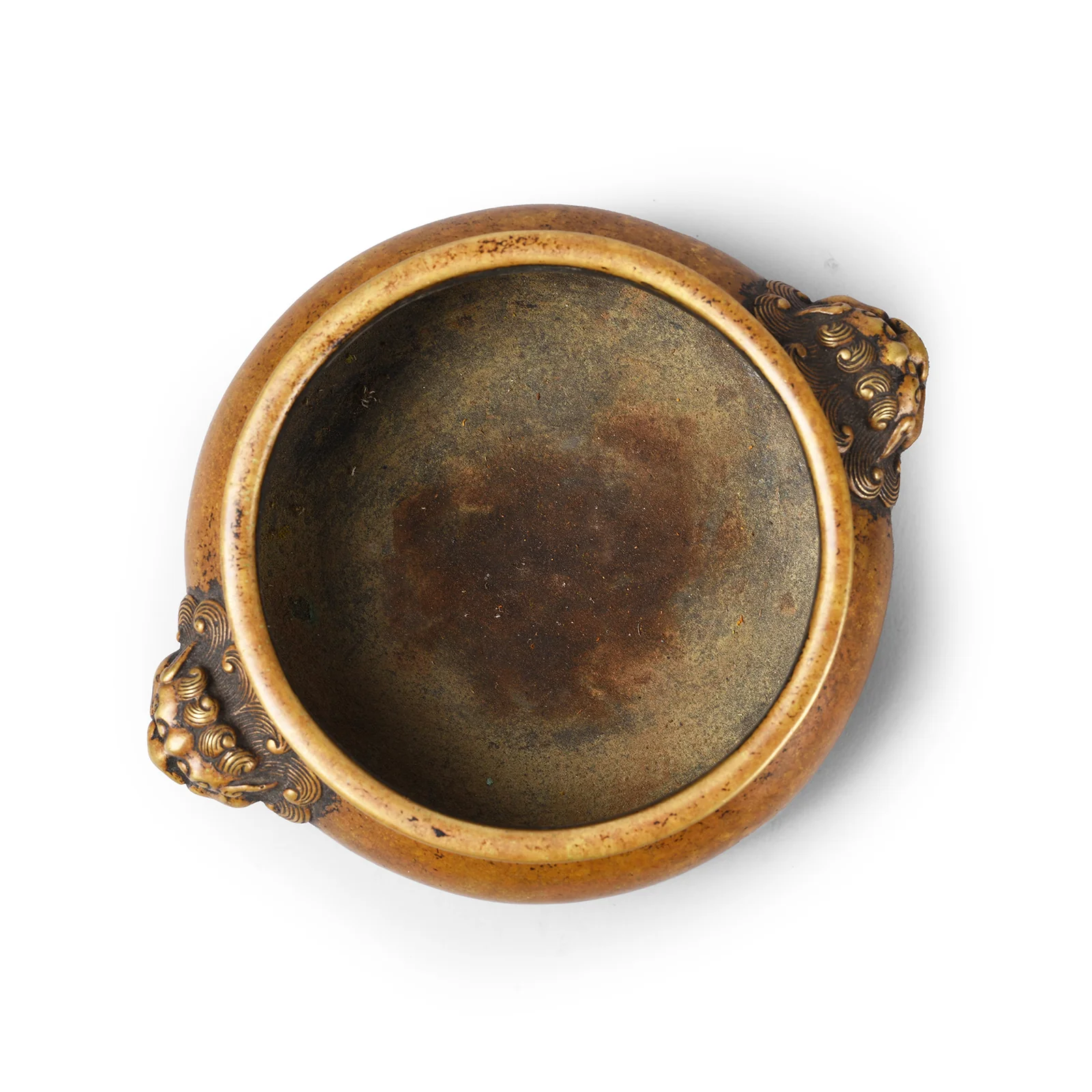 Lion Headed Bronze Incense Censer - Image 5