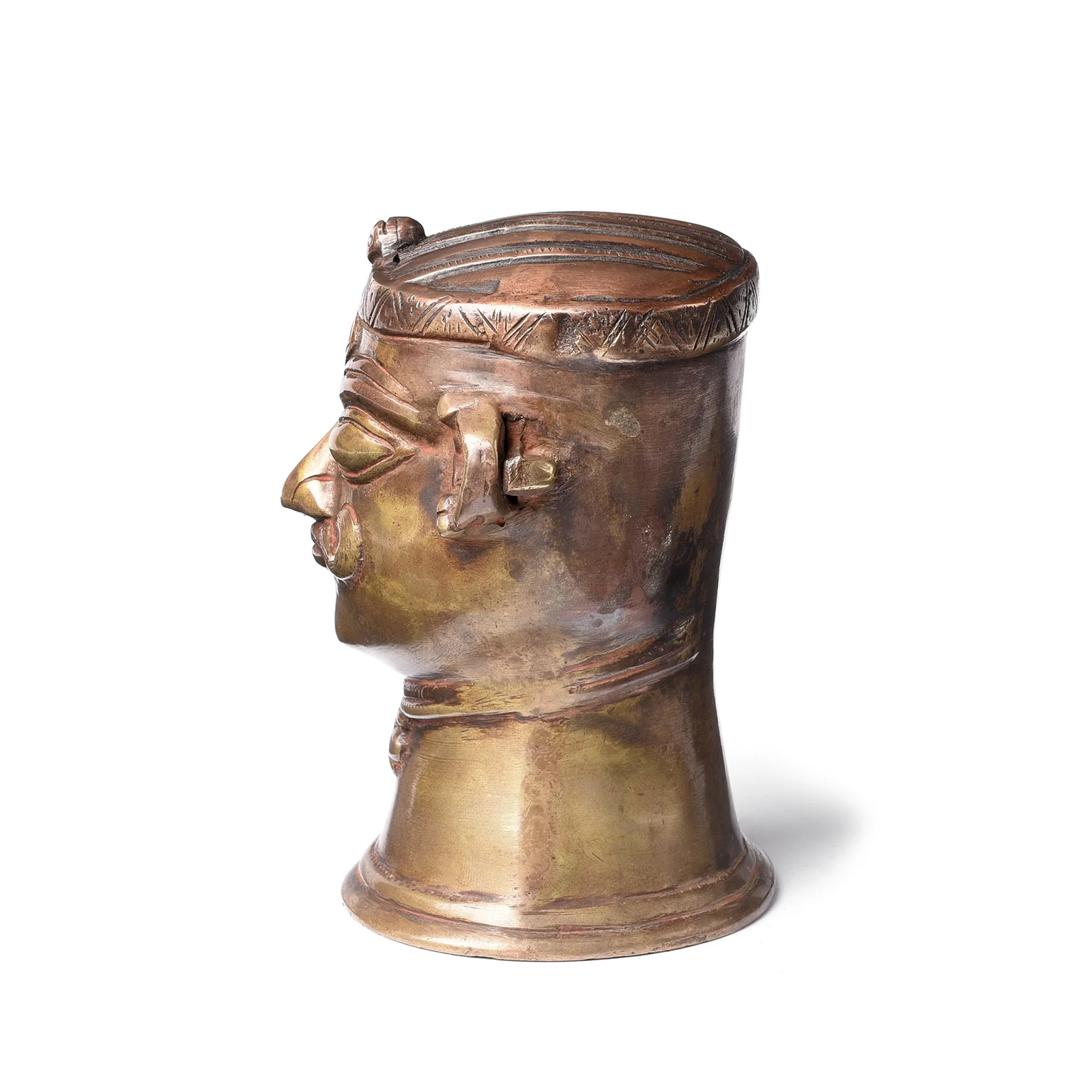 Bronze Shiva Mukhalinga From Karnataka - Ca 1950 - Image 4