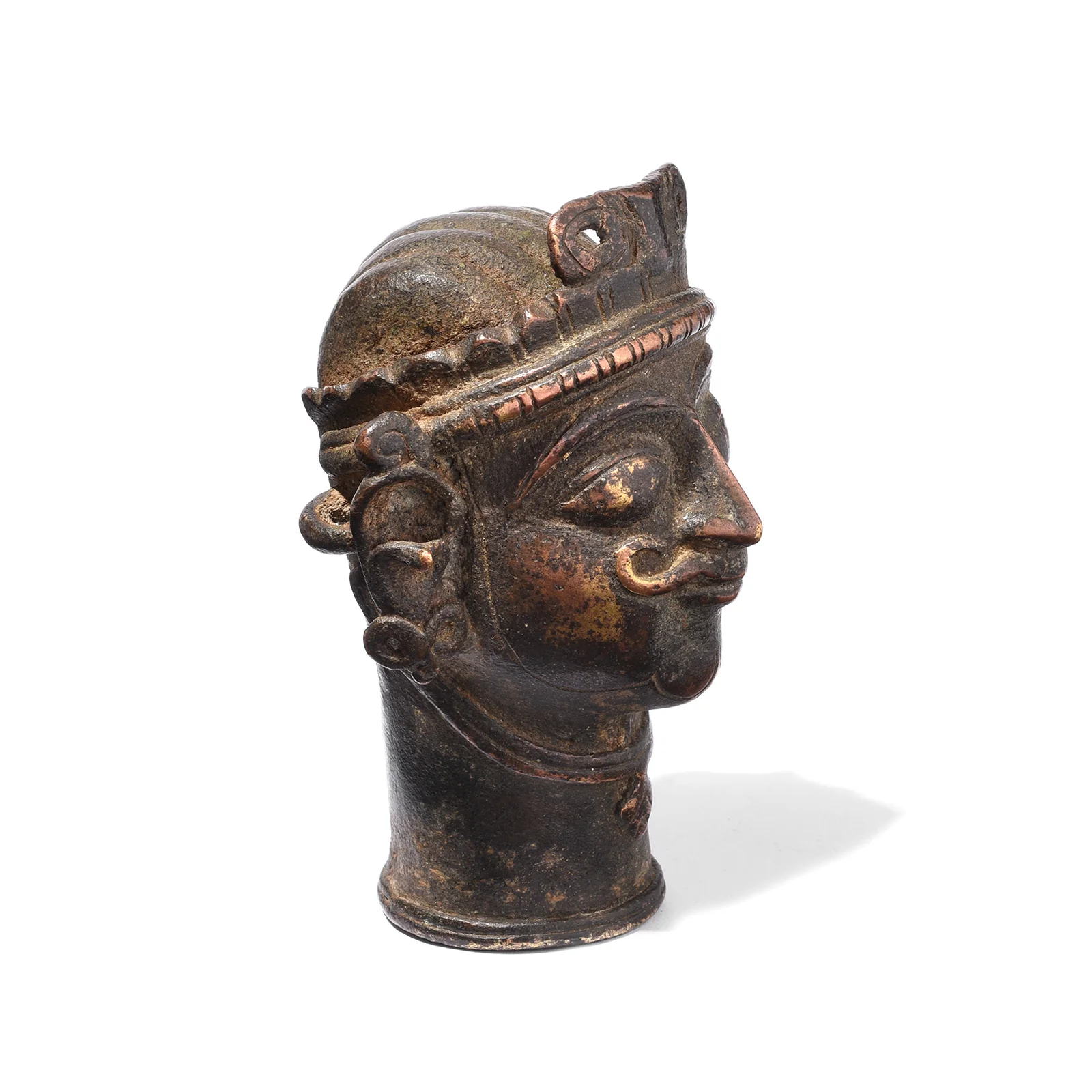 Bronze Shiva Mukhalinga From Andhra Pradesh - 18th Century - Image 2