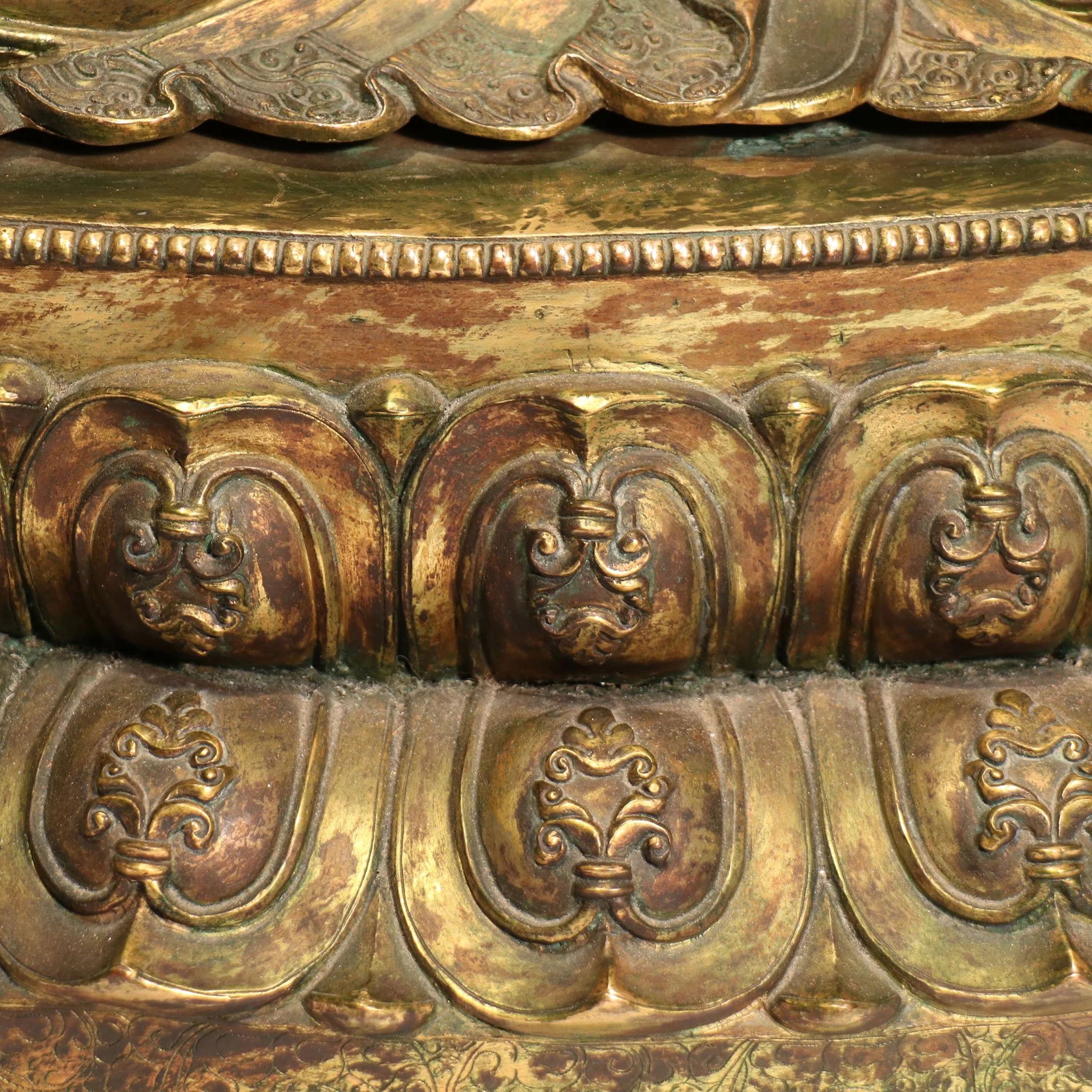 Bronze Shakyamuni Seated Buddha From Tibet - Ca 1910 - Image 8