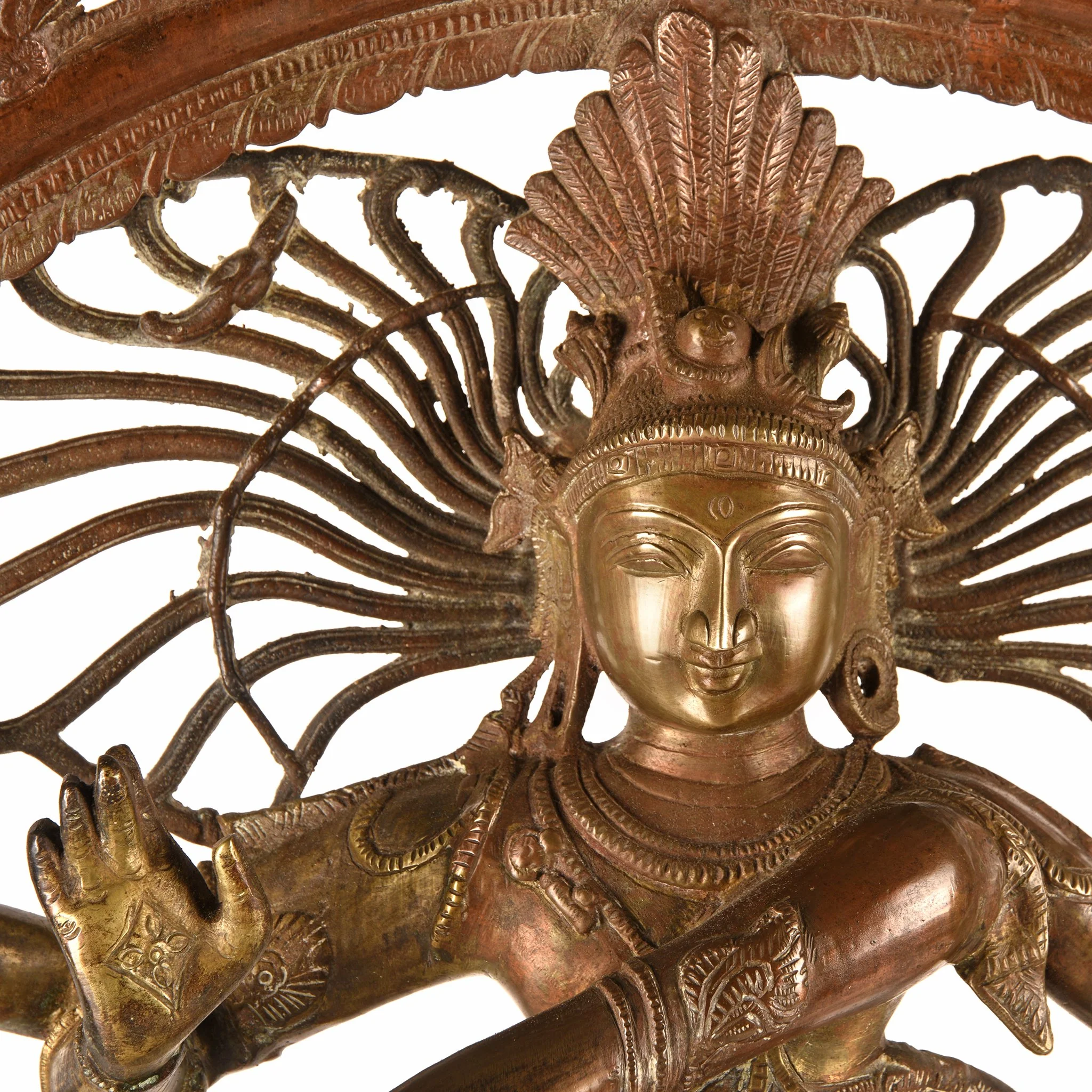 Bronze Shiva Nataraj Statue From South India - Early 20thC - Image 3