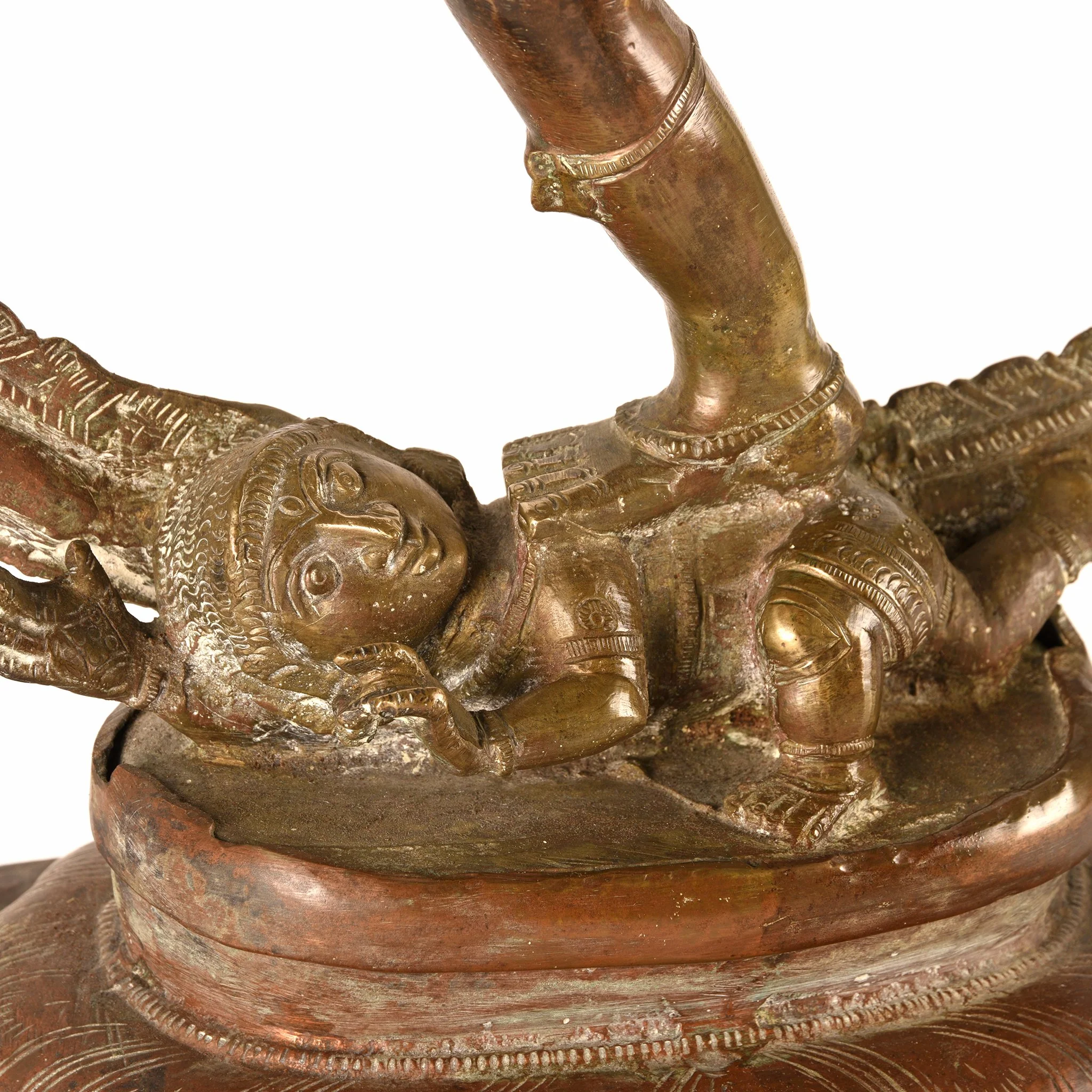 Bronze Shiva Nataraj Statue From South India - Early 20thC - Image 5