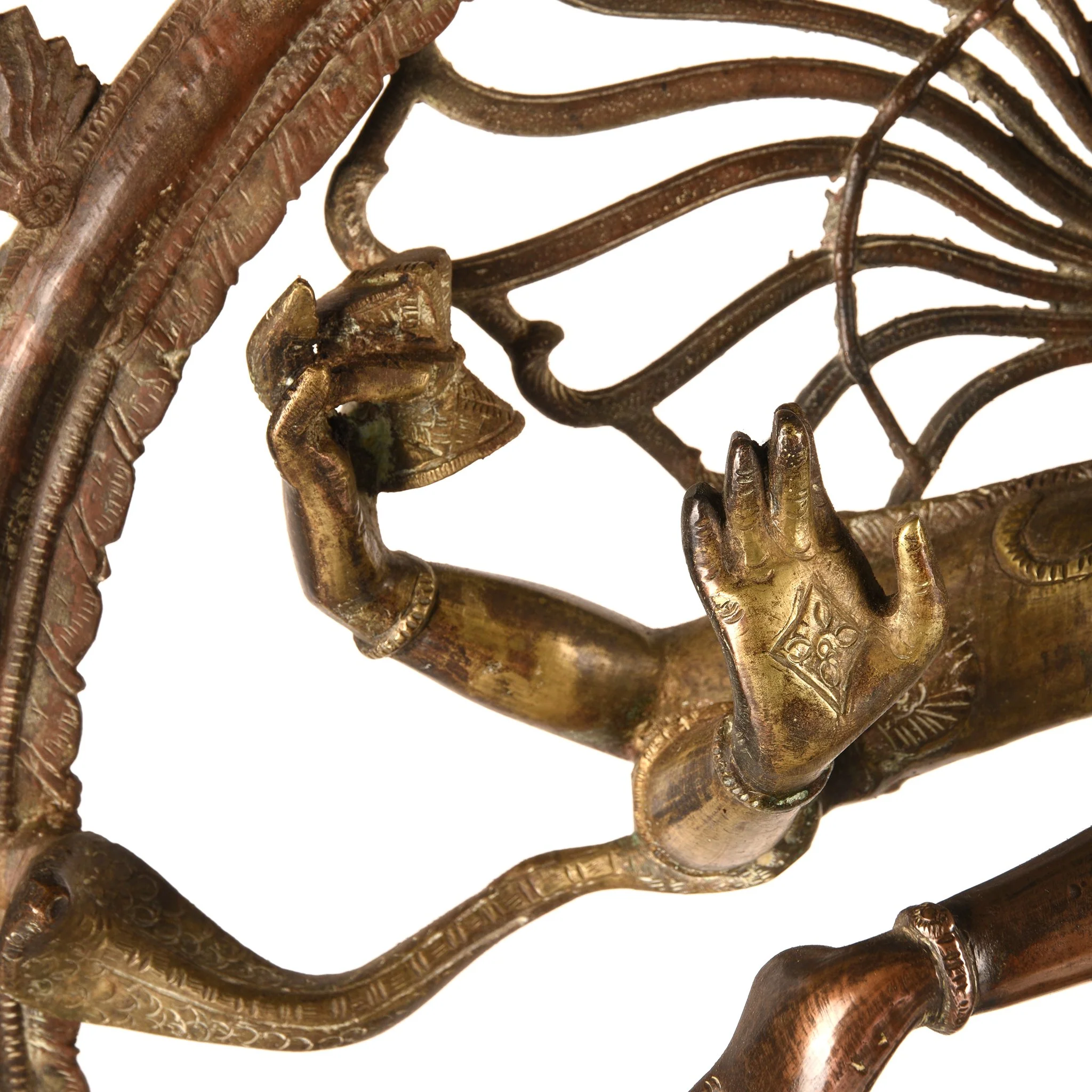 Bronze Shiva Nataraj Statue From South India - Early 20thC - Image 6