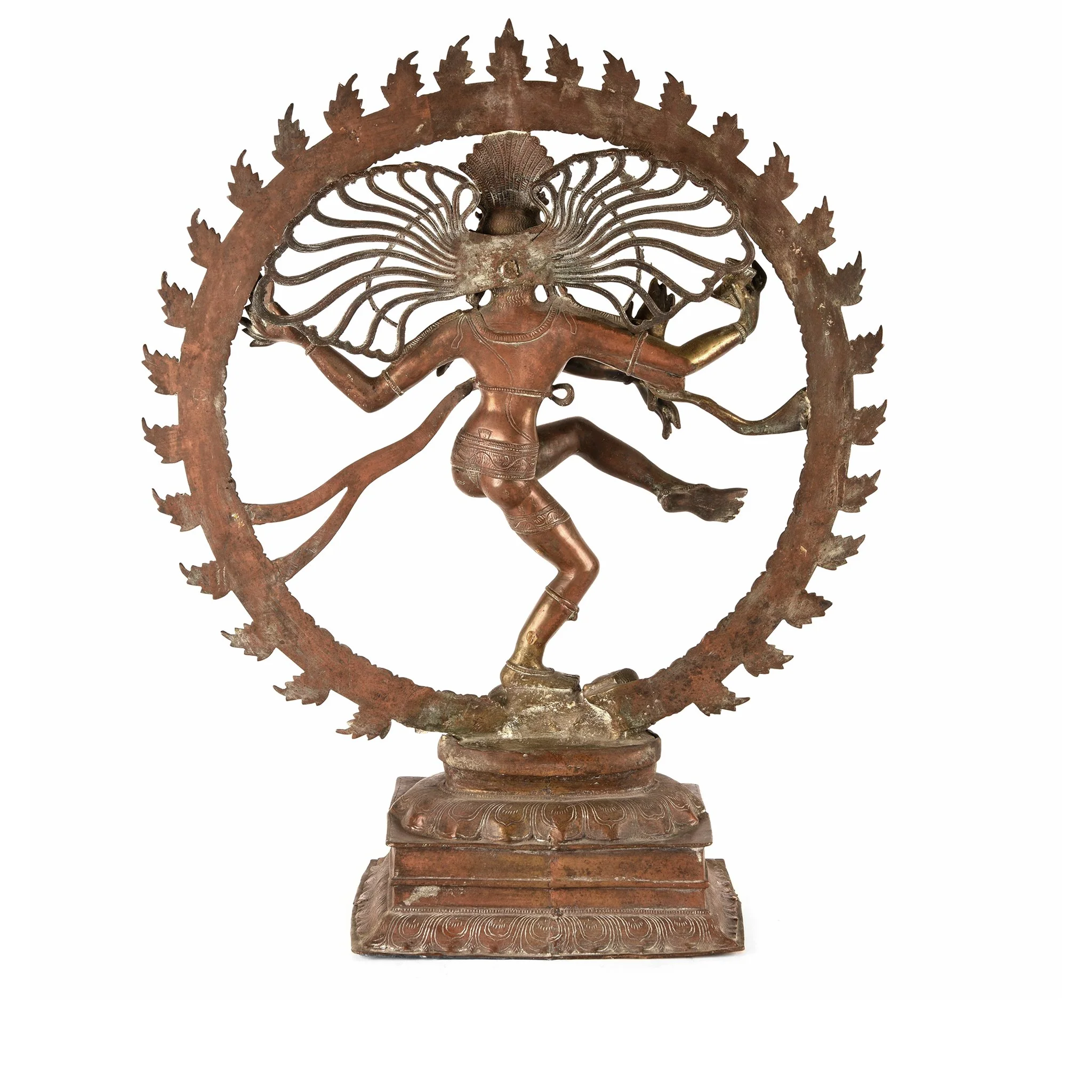 Bronze Shiva Nataraj Statue From South India - Early 20thC - Image 8