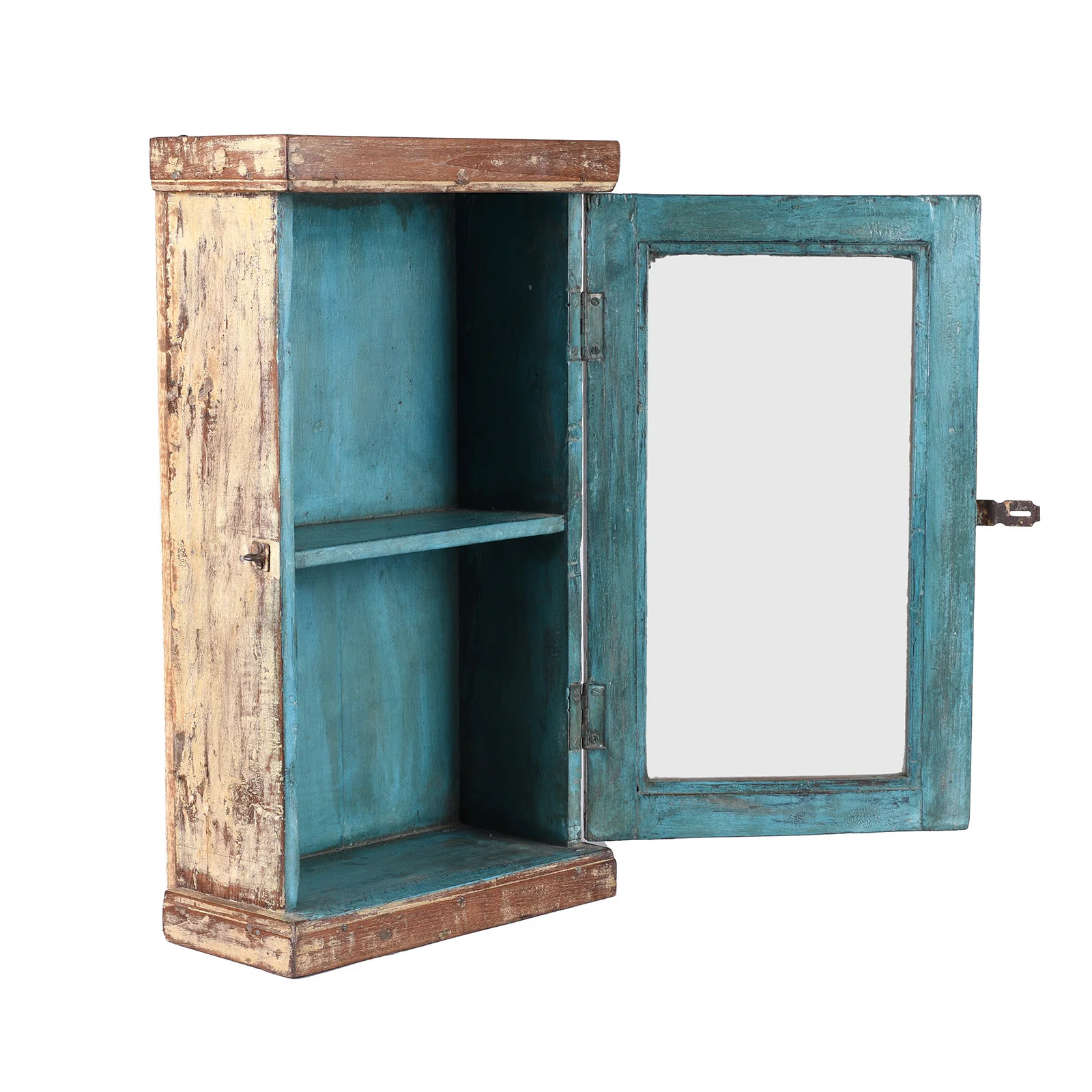 Glazed Wall Cabinet - Ca 1930 - Image 5