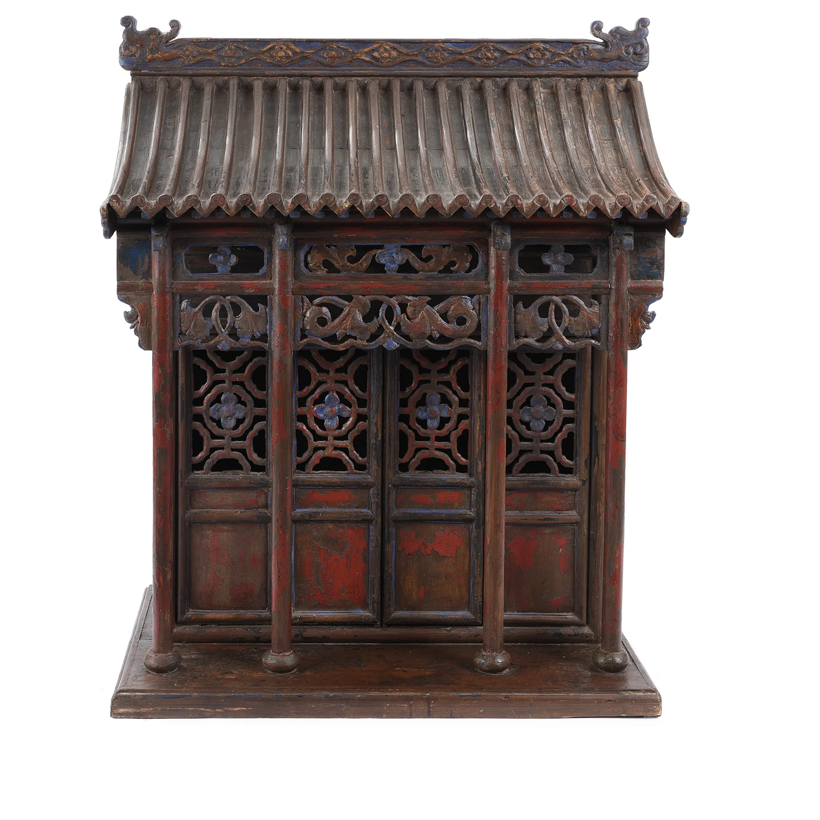 Daoist Ancestor House Shrine From Shanxi - Ca 1950 - Image 2