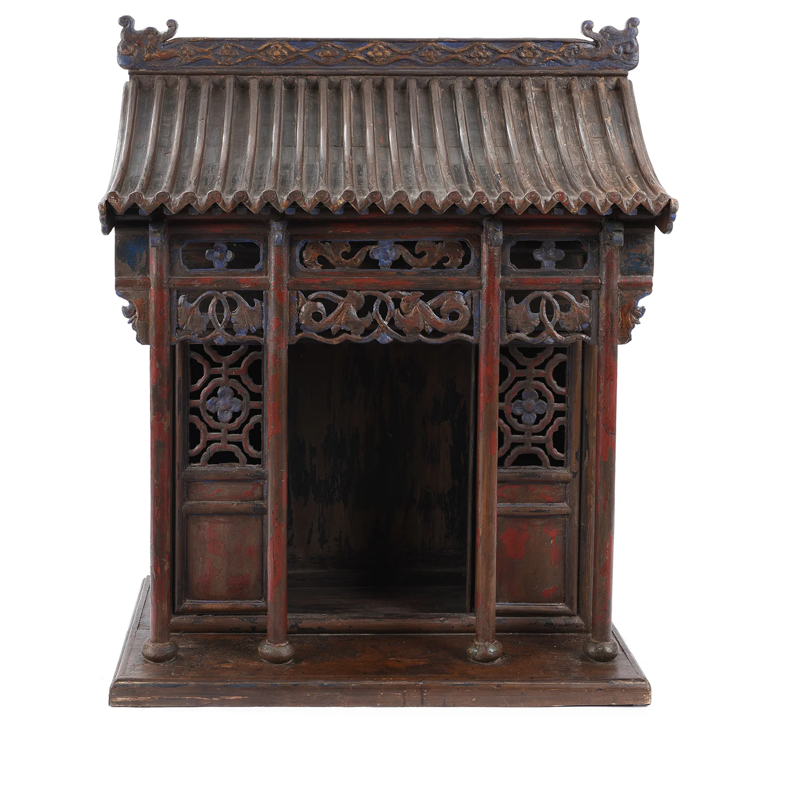 Daoist Ancestor House Shrine From Shanxi - Ca 1950 - Image 3