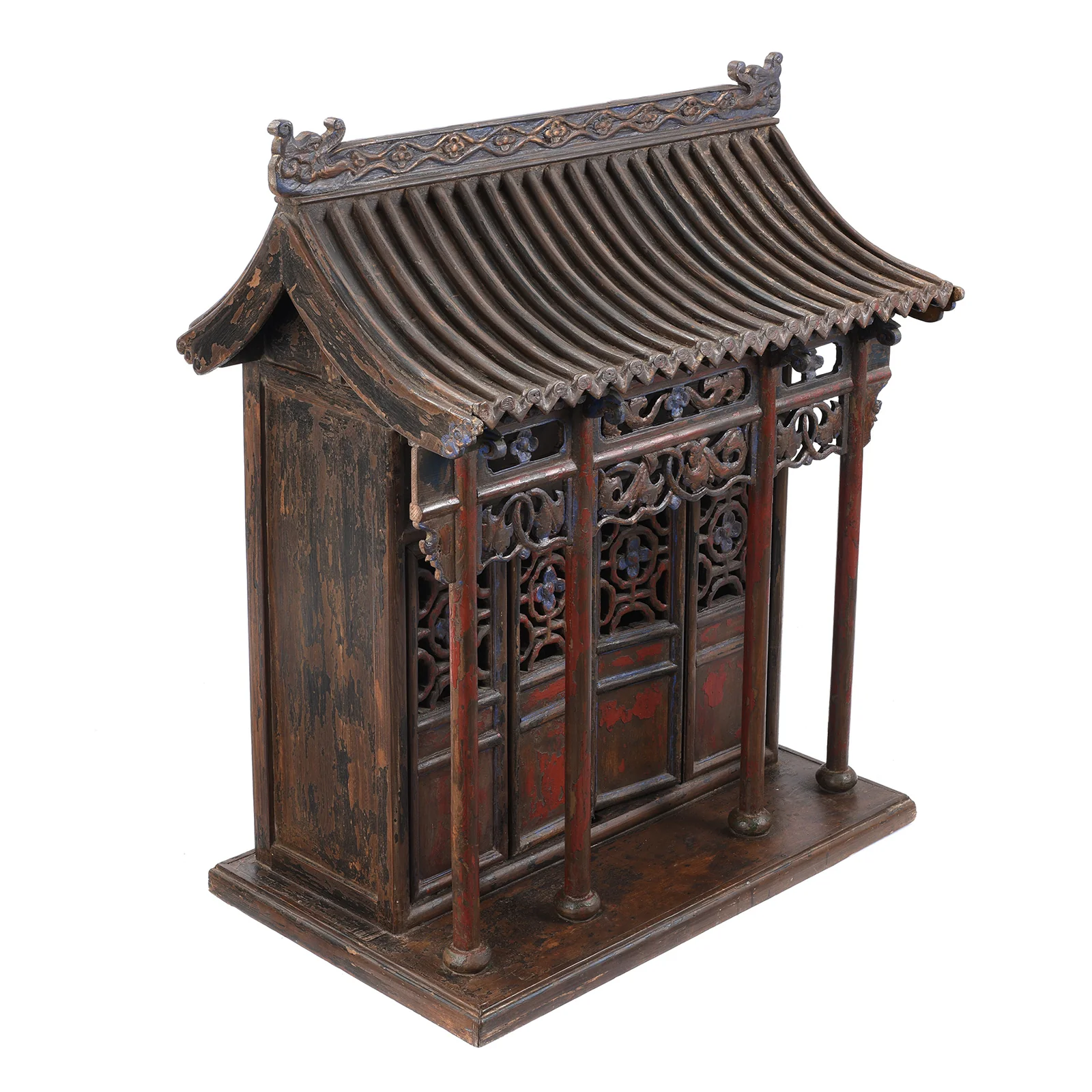 Daoist Ancestor House Shrine From Shanxi - Ca 1950 - Image 4