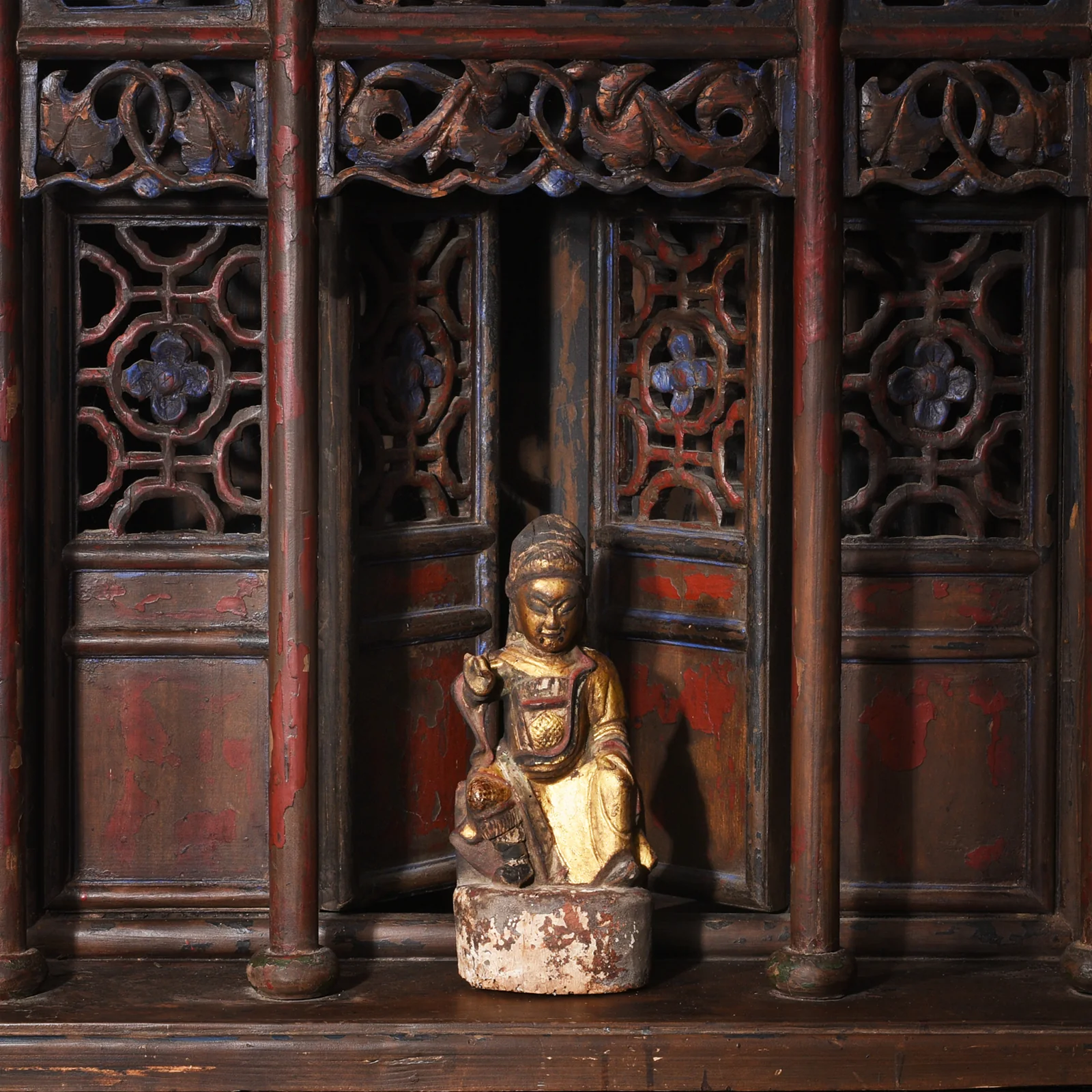 Daoist Ancestor House Shrine From Shanxi - Ca 1950 - Image 8