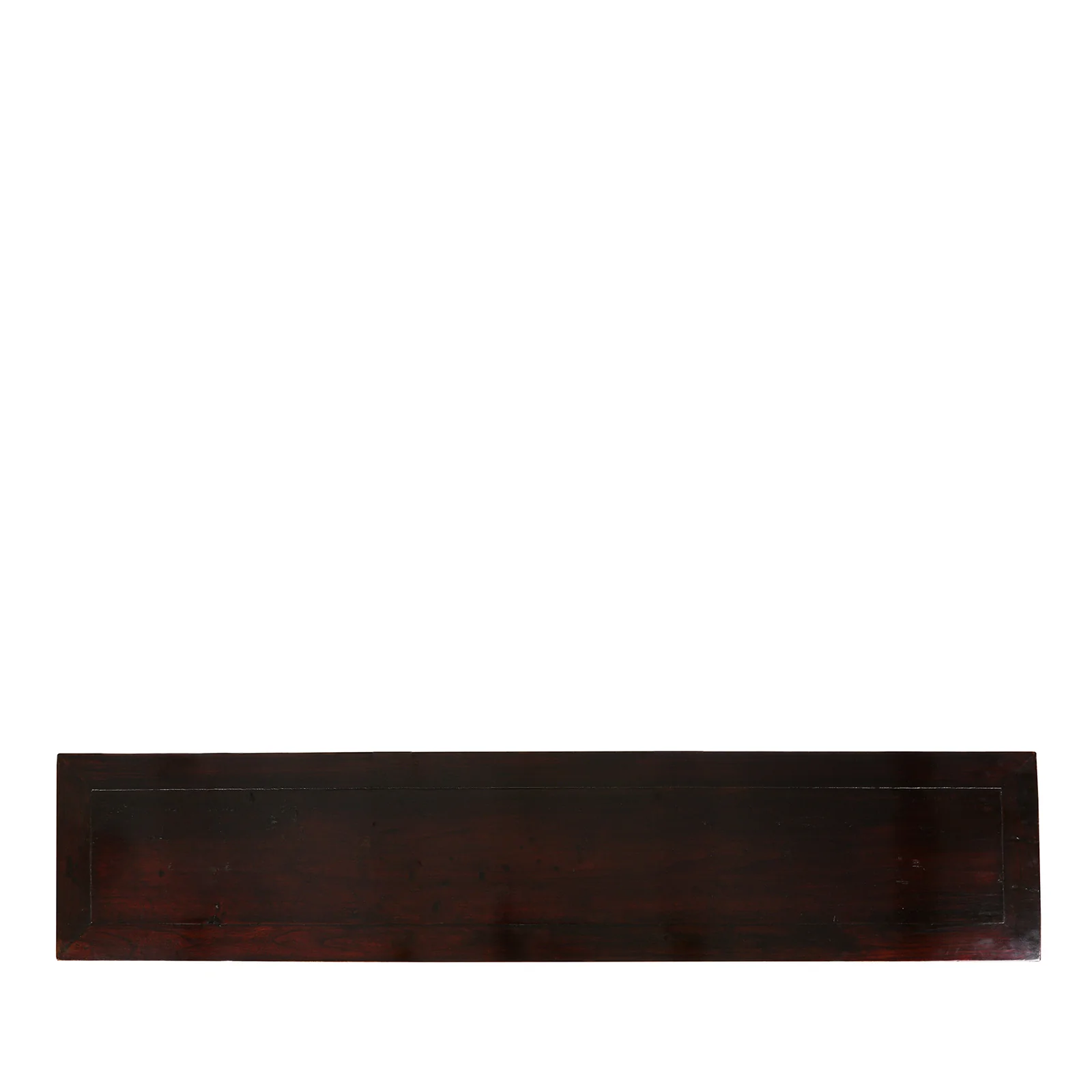 Burgundy Lacquered Chinese Altar Table - Ca 1900 - Image 7