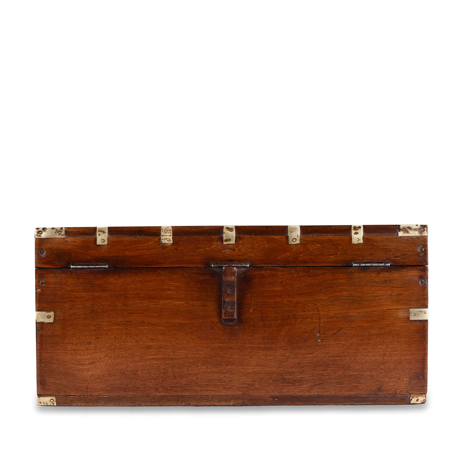 Brass Bound Mandalay Dowry Box From Burma - 1900 - Image 13