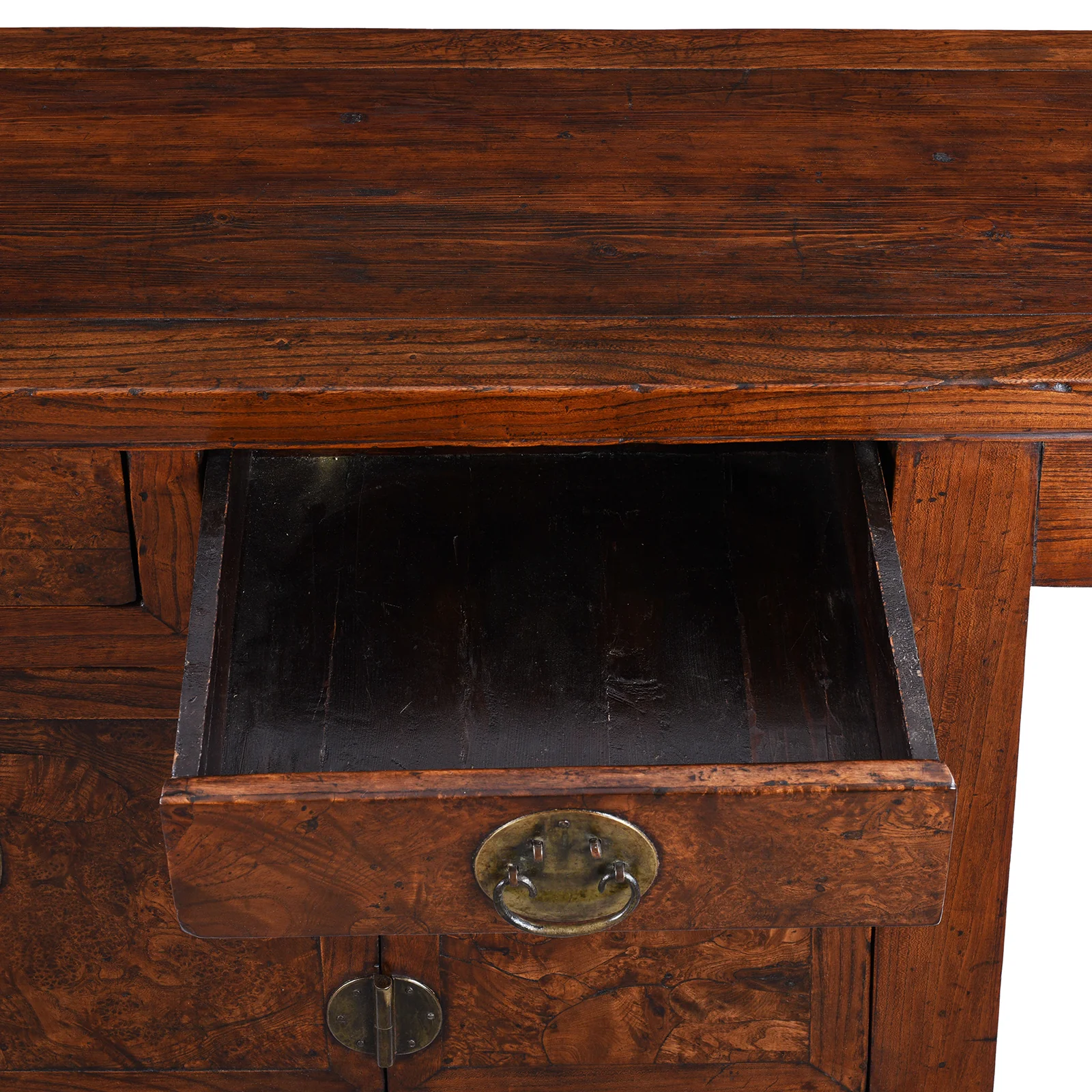 Peking Sideboard Made From Burr Elm - 19th Century - Image 8