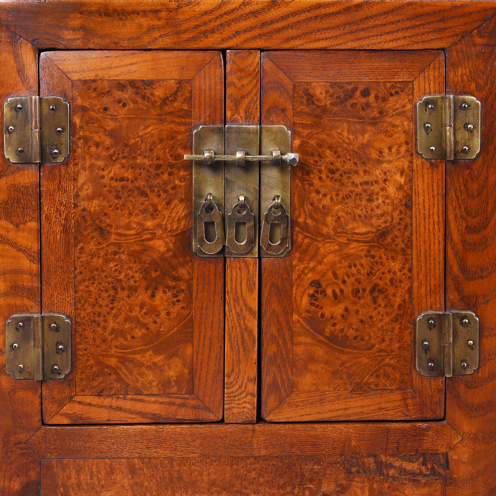 Kang Cabinet Made From Burr Elm - 19th Century - Image 7