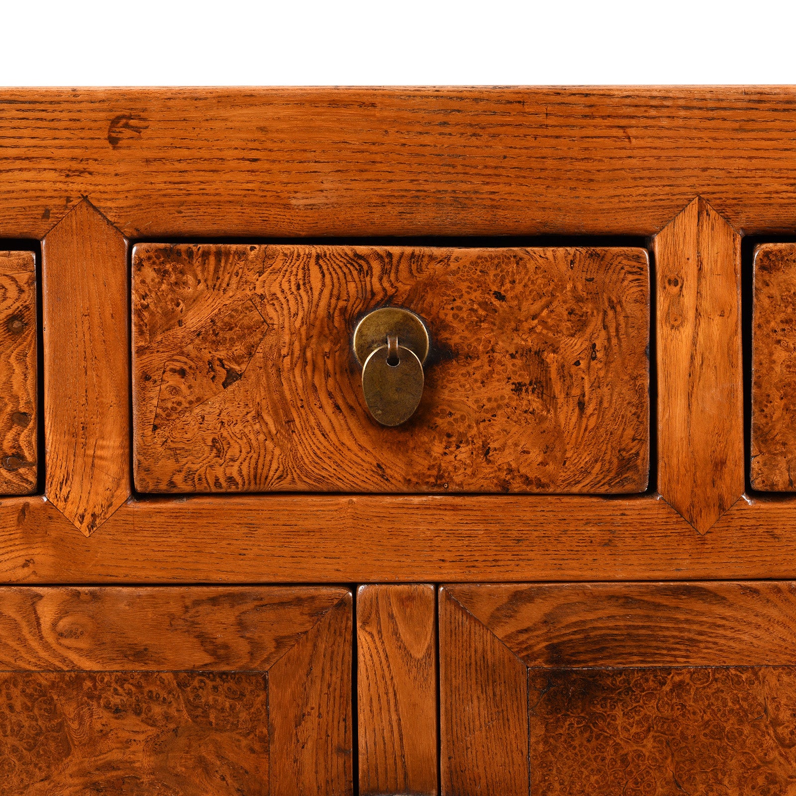 Burr Elm Tianjin Sideboard - 19th Century - Image 9