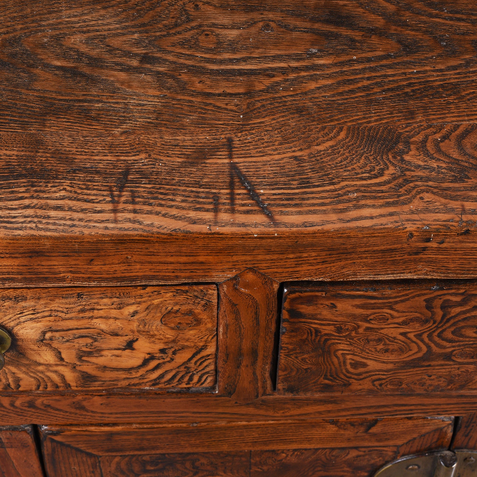 Burr Elm Sideboard From Tianjin - 19th Century - Image 11