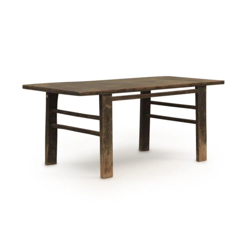 Chinese Farmhouse 6 Seater Kitchen Table - 19thC