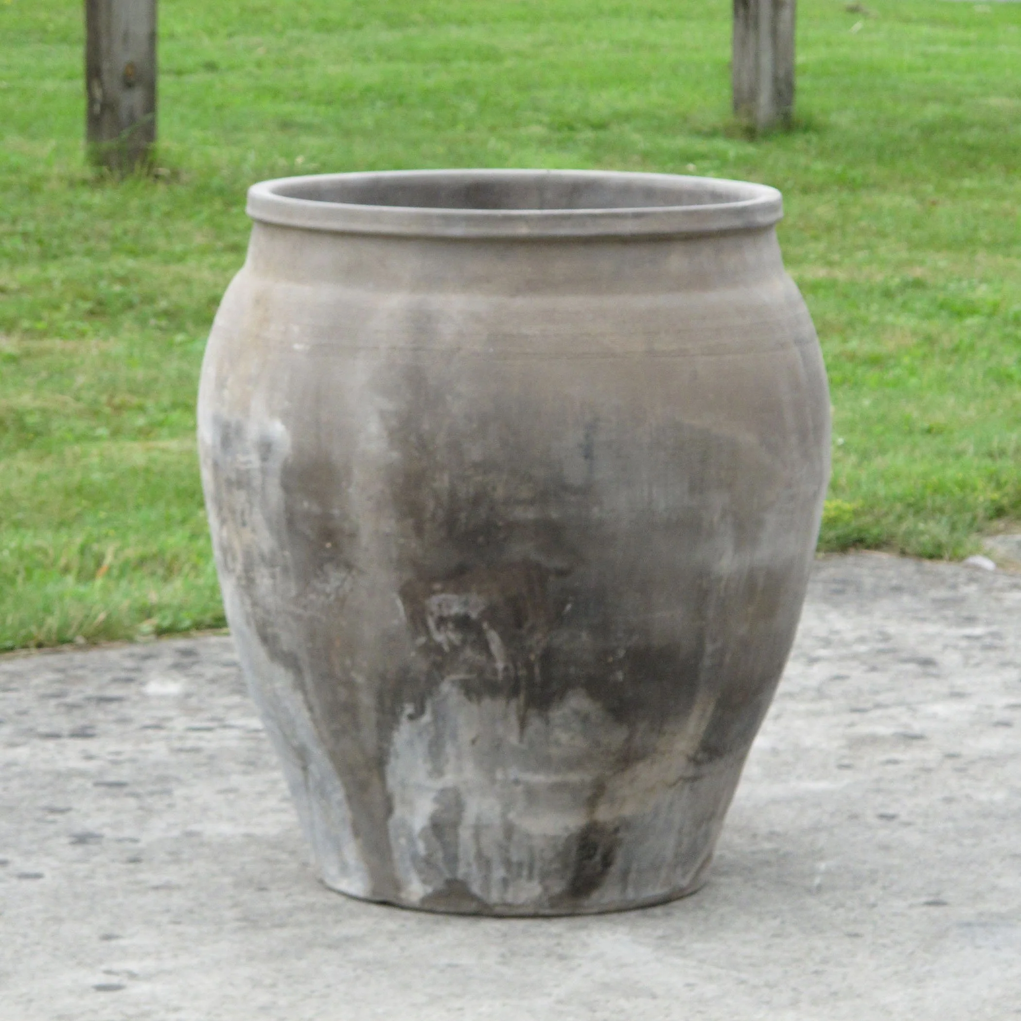 Old Terracotta  Rice Jar From Northern China