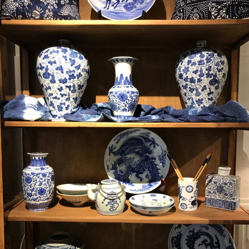 Blue & White Porcelain Fengweizun Vase - Image 2