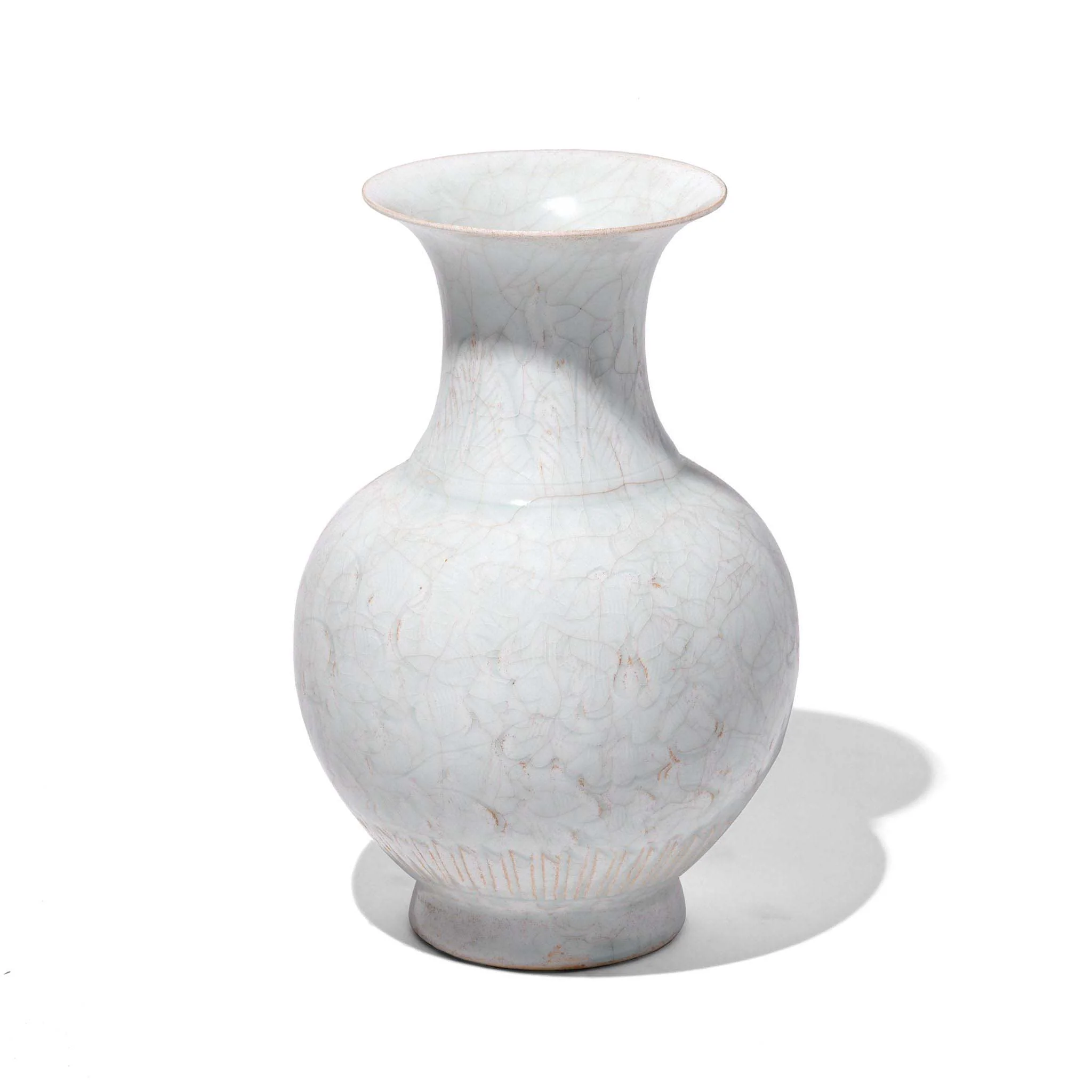 Glazed Celadon Fengweizun Vase - Song Dynasty Style
