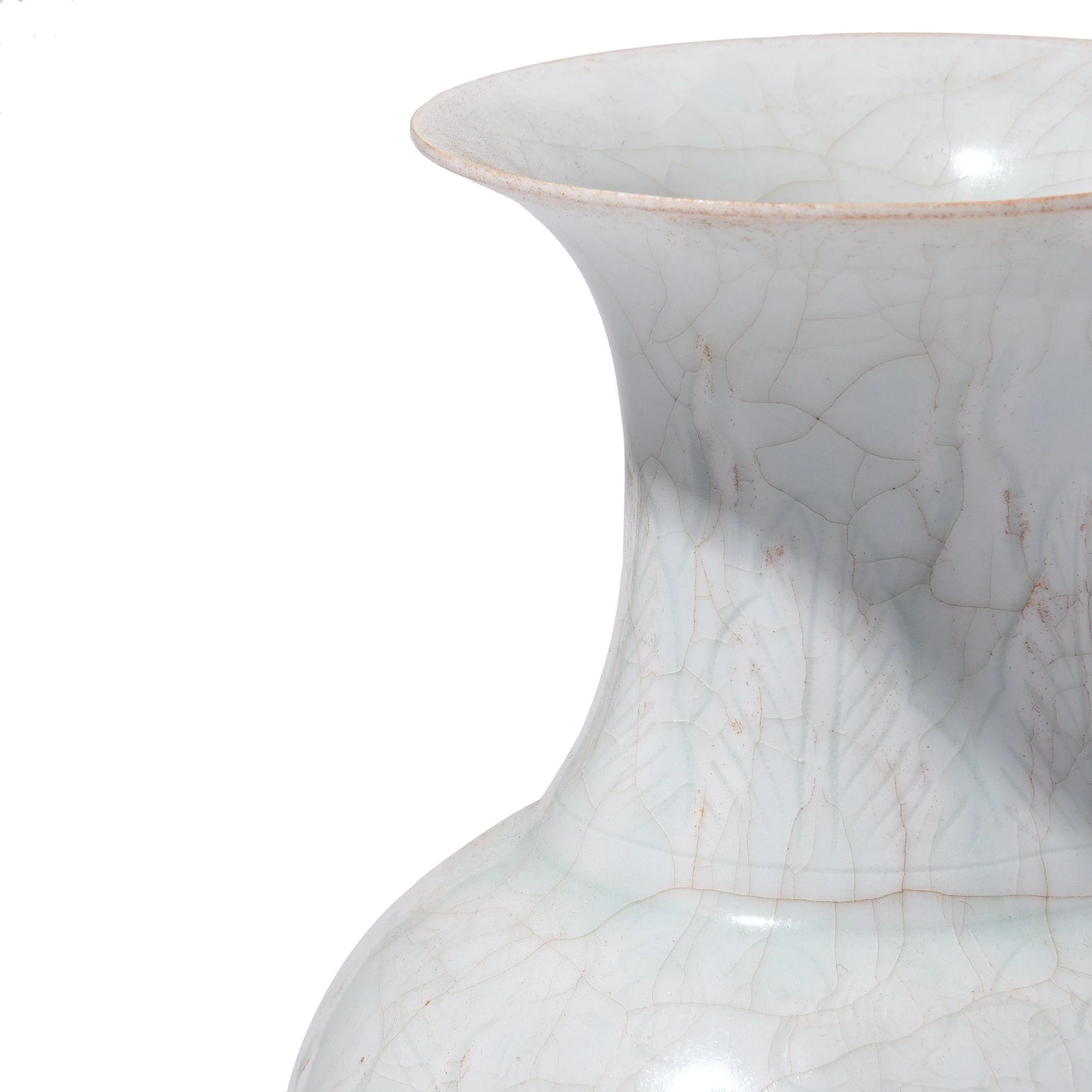 Glazed Celadon Fengweizun Vase - Song Dynasty Style - Image 2