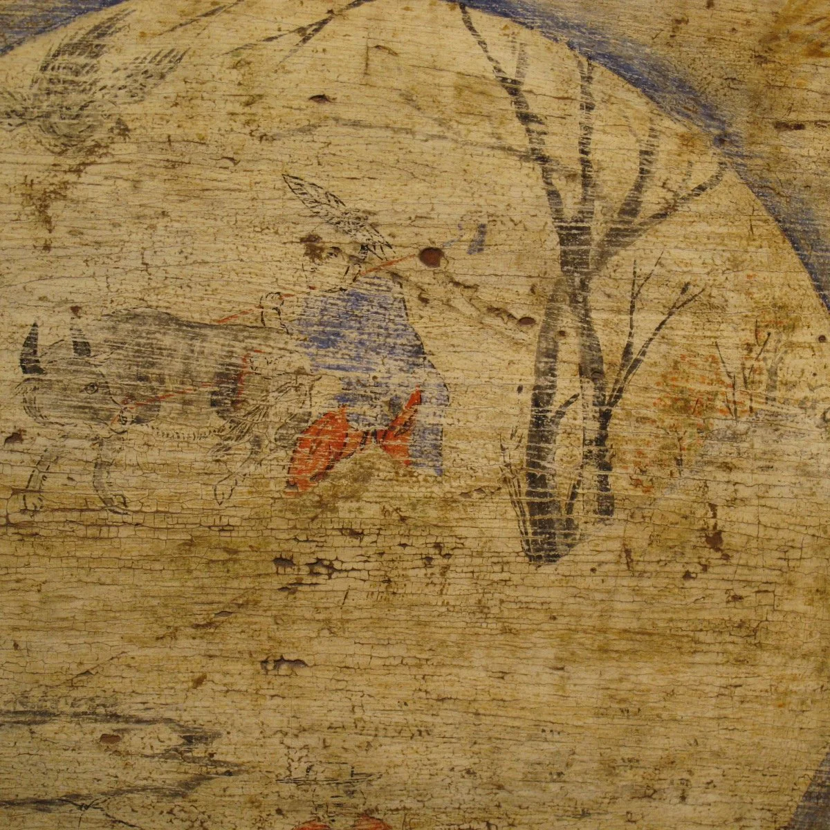 Painted Tibetan Cabinet from 19th century Qinghai - Image 11