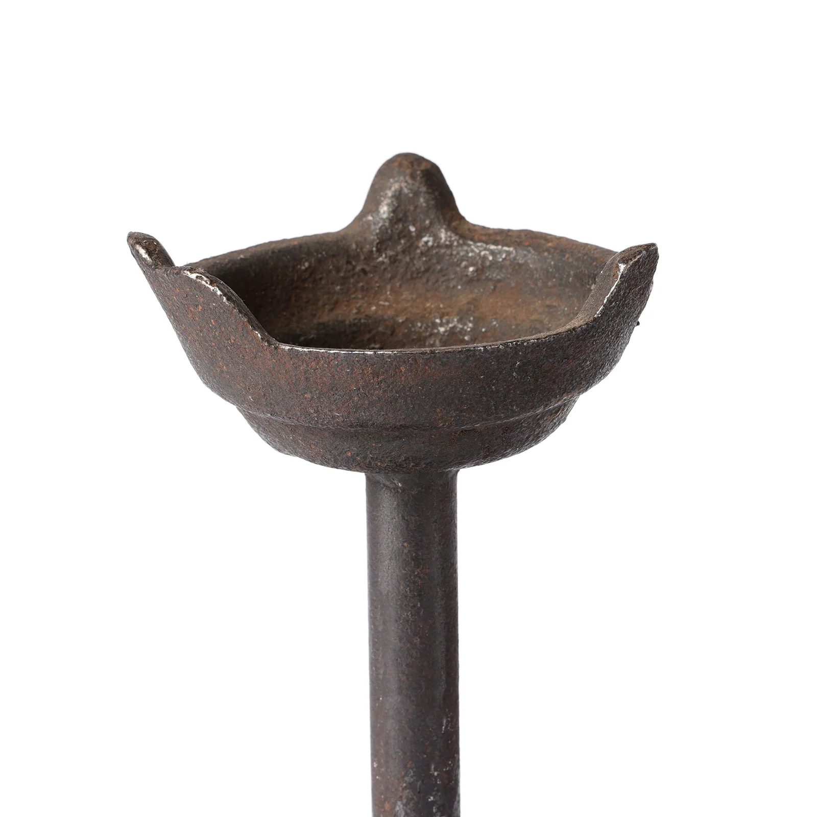 Old Iron Candlestick - Ca 1920 - Image 2