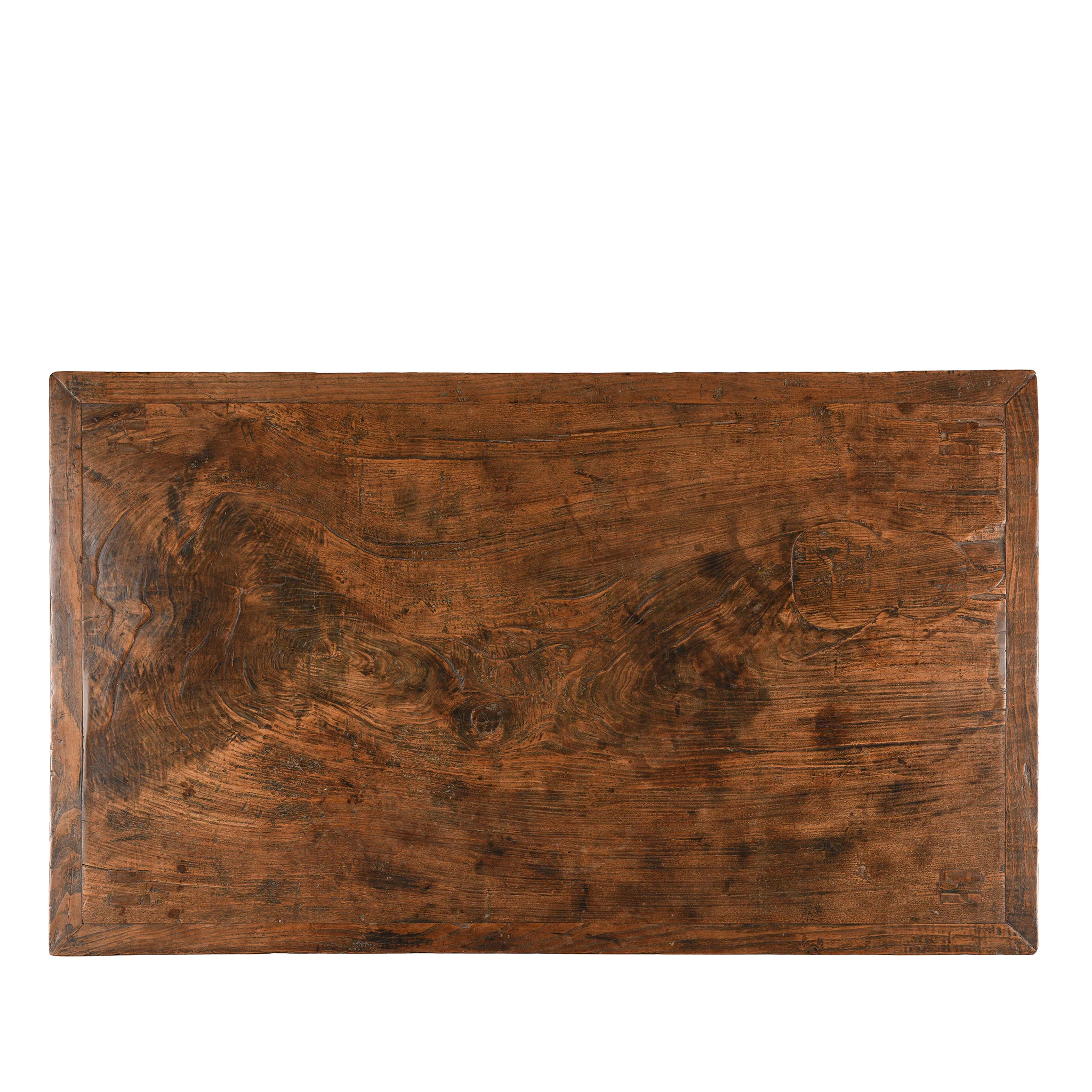 Antique Elm Kitchen Table - 19th Century - Image 6